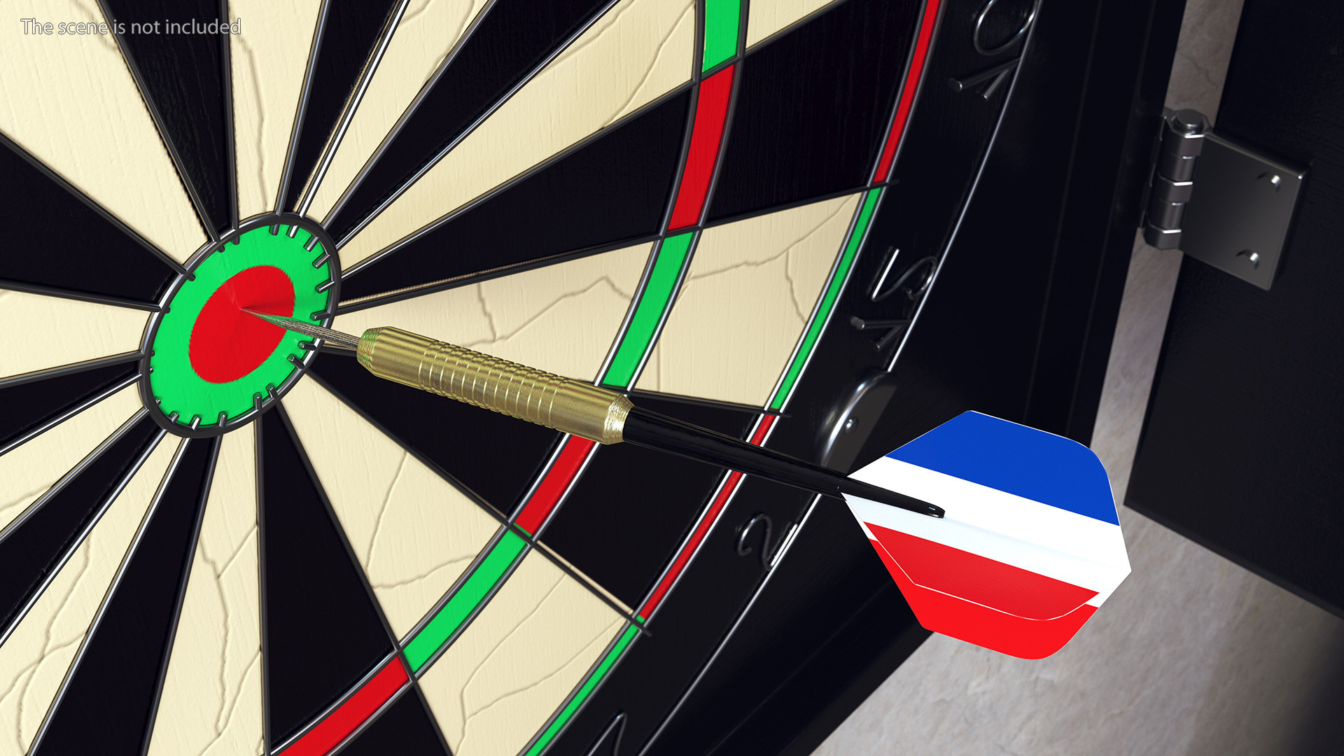 3D model International Flag Themed Darts Set