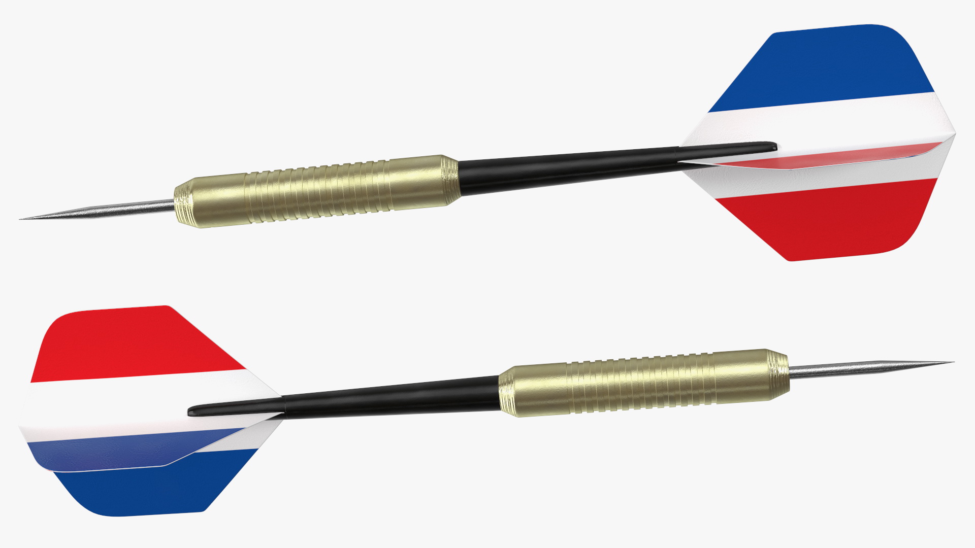 3D model International Flag Themed Darts Set