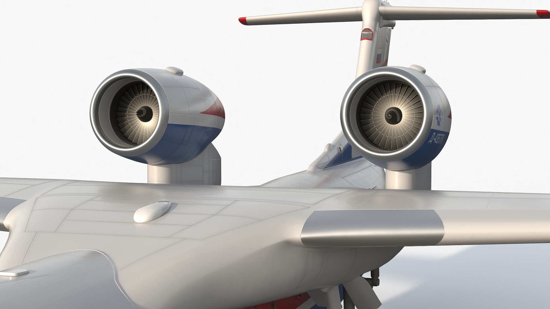 Beriev Be 200 Altair Aircraft 3D model