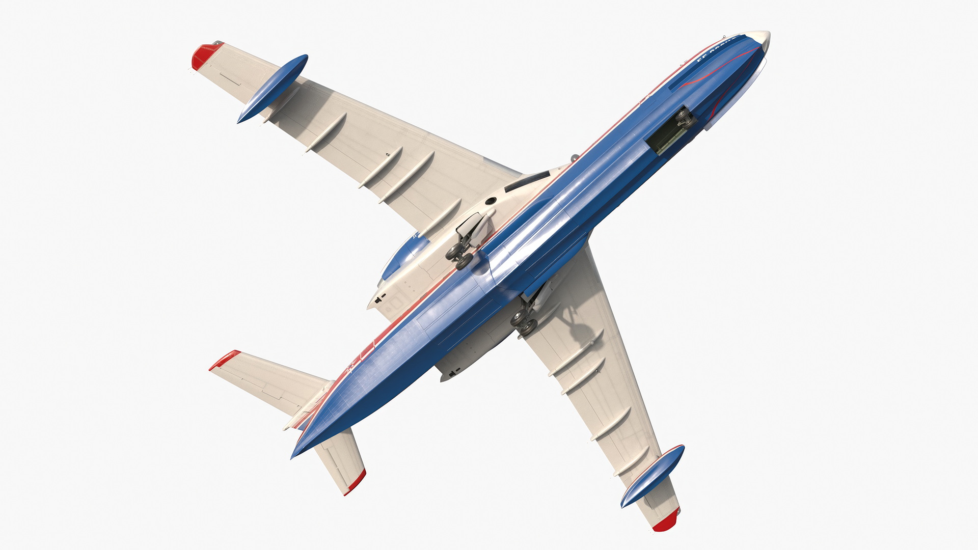 Beriev Be 200 Altair Aircraft 3D model