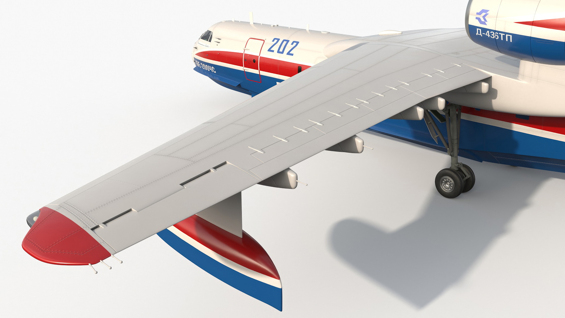 Beriev Be 200 Altair Aircraft 3D model