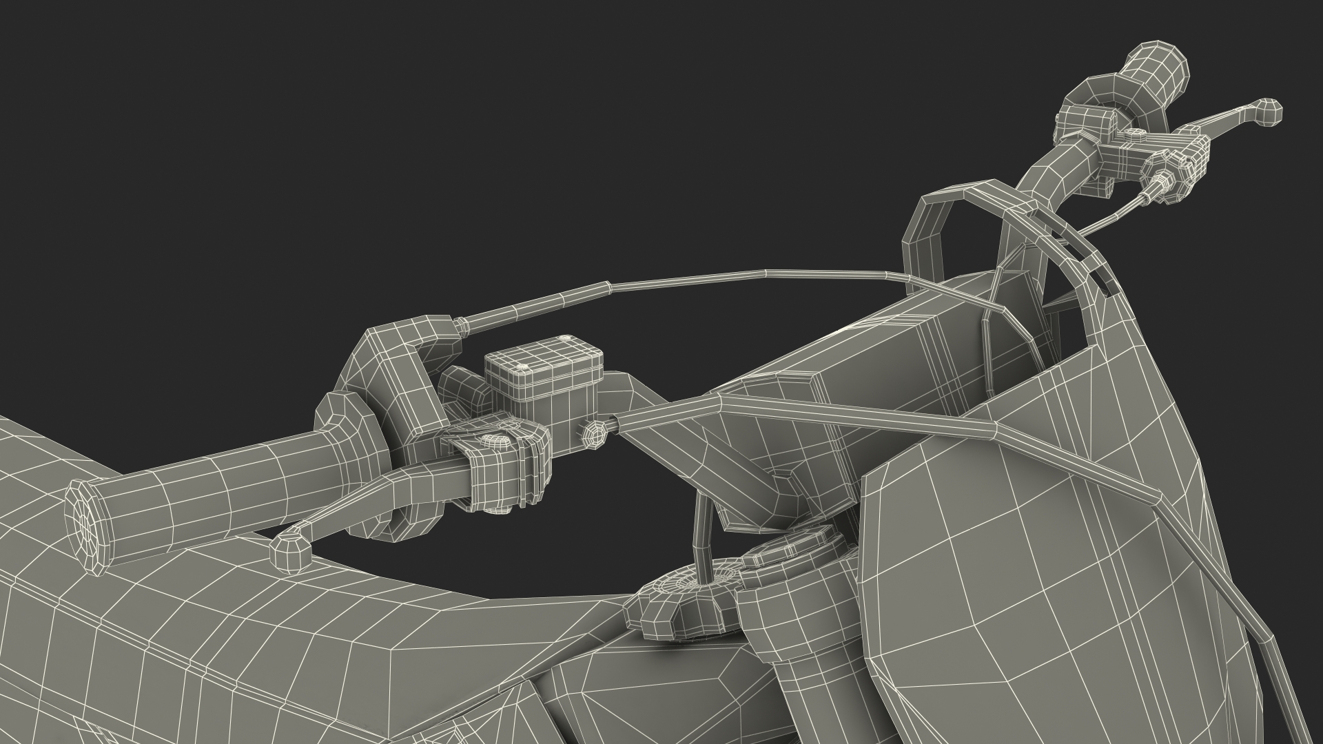 3D model Motocross Motorcycle Dirt