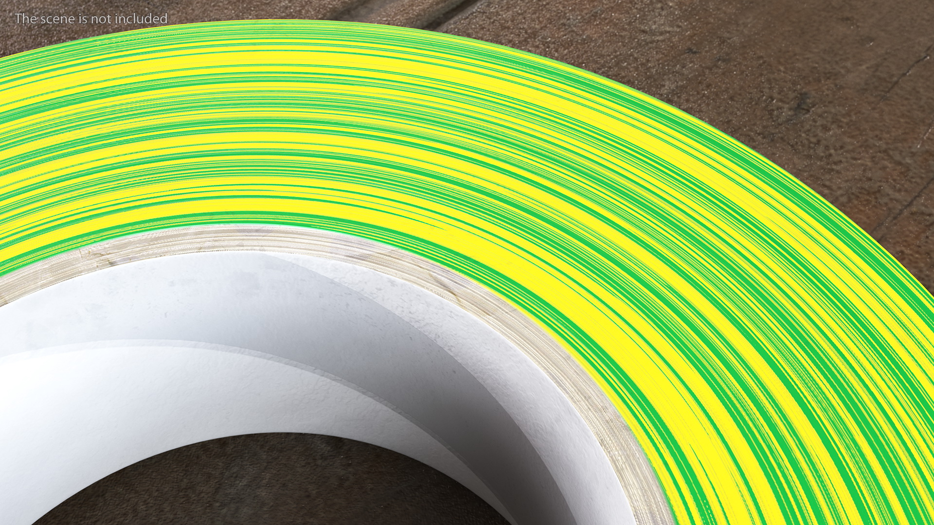 3D PVC Electrical Insulation Tape Green