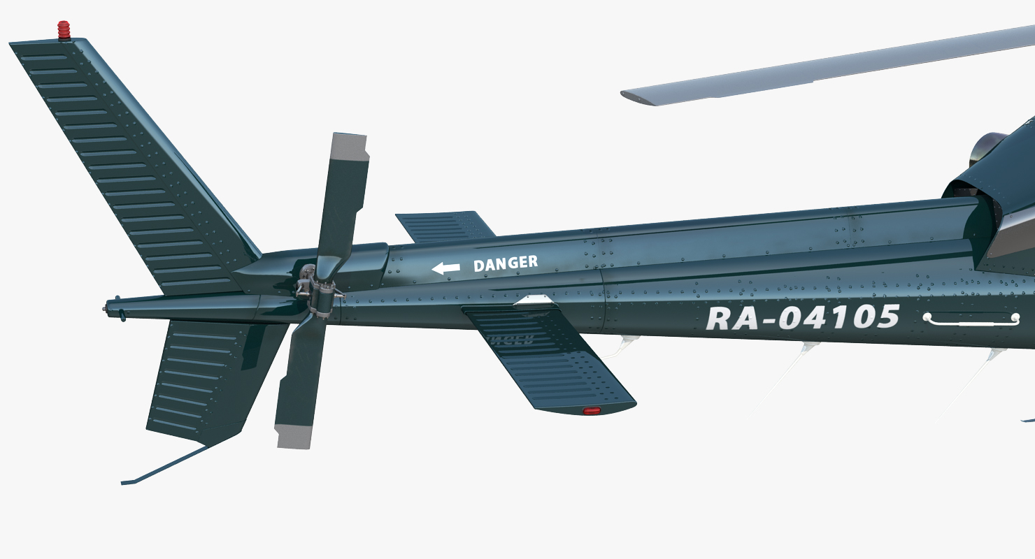 Helicopter Eurocopter AS 355N 3D model