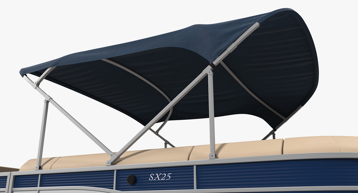 3D Pontoon Boat Bennington SX25 model