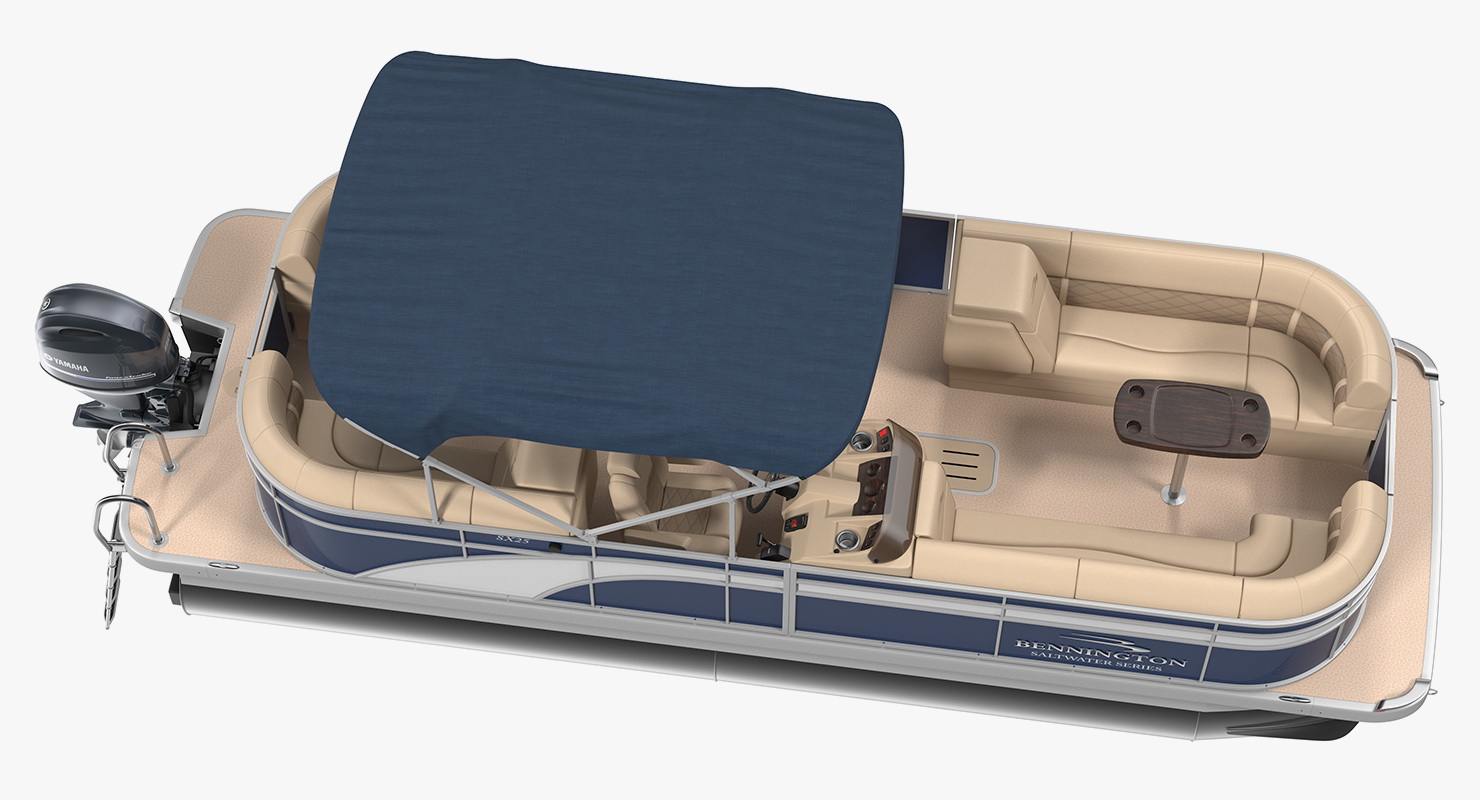 3D Pontoon Boat Bennington SX25 model