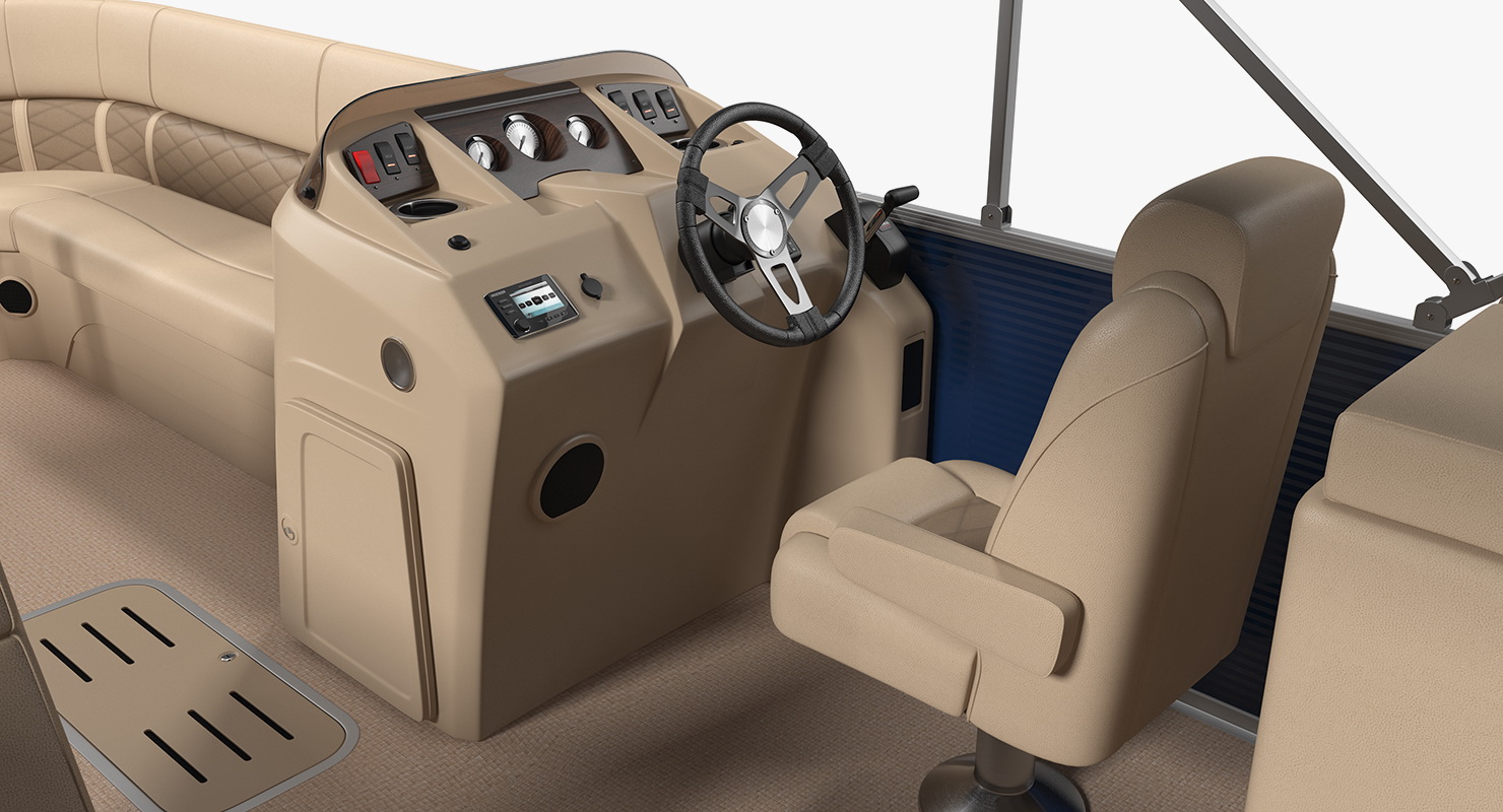 3D Pontoon Boat Bennington SX25 model