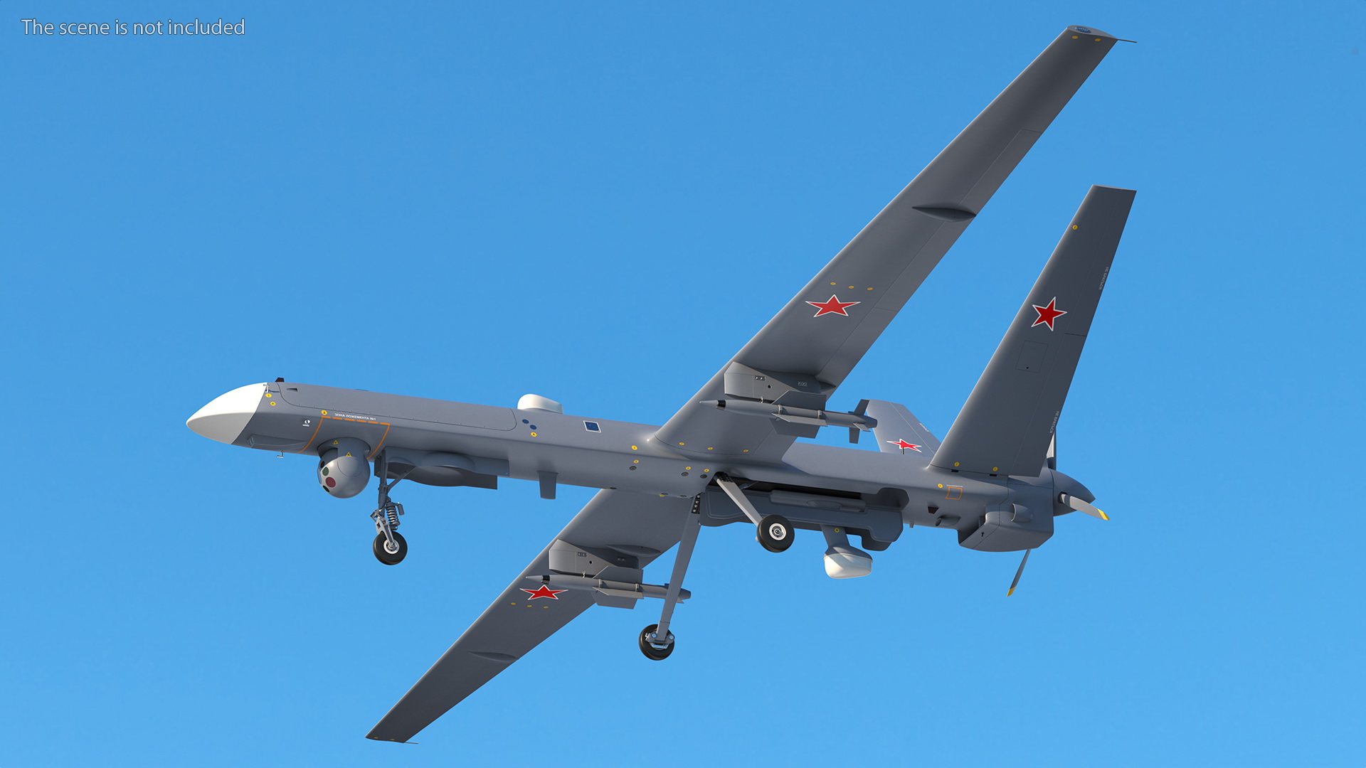 3D Orion Russian UAV Armed model