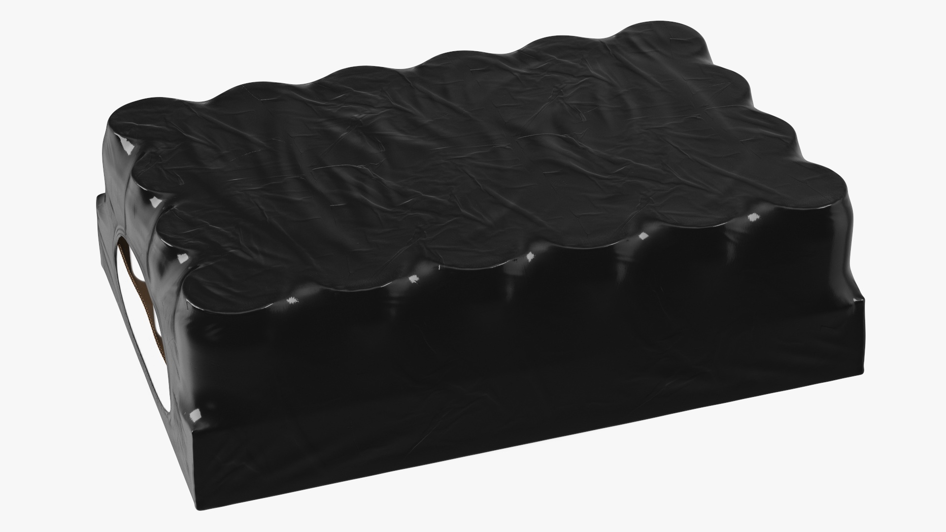 3D Pack of Case with 24 Pcs 330ml Aluminium Cans Black