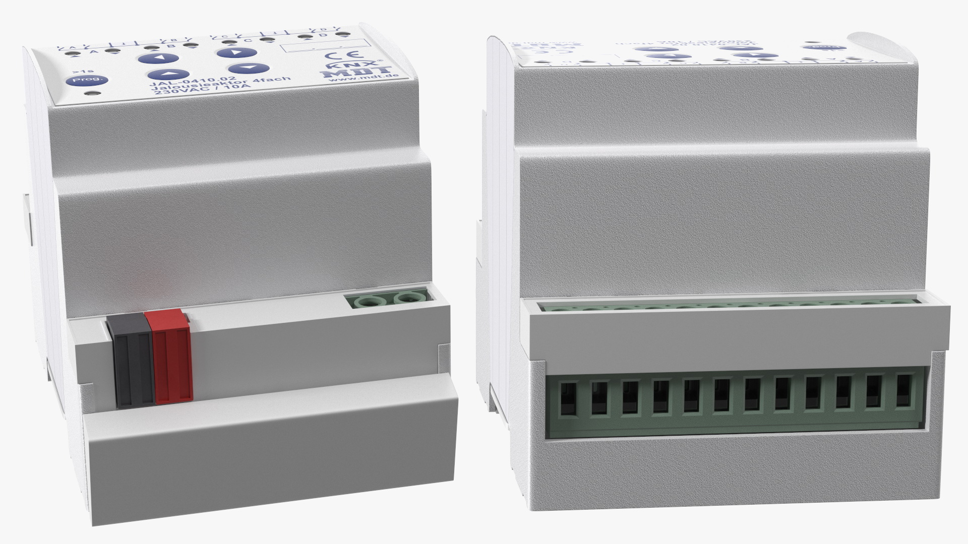 3D KNX Blind Actuator Four Gang model