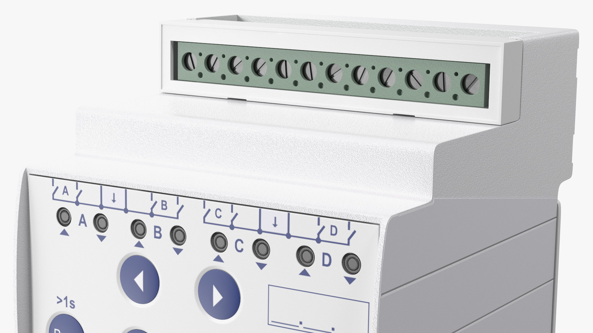 3D KNX Blind Actuator Four Gang model