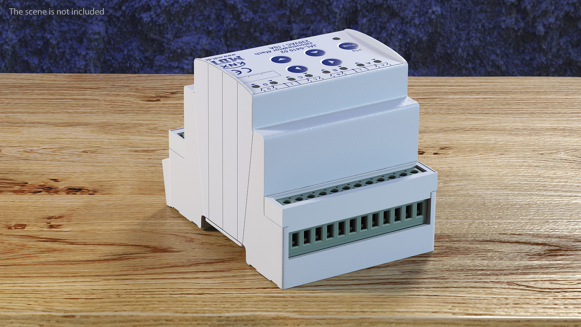 3D KNX Blind Actuator Four Gang model