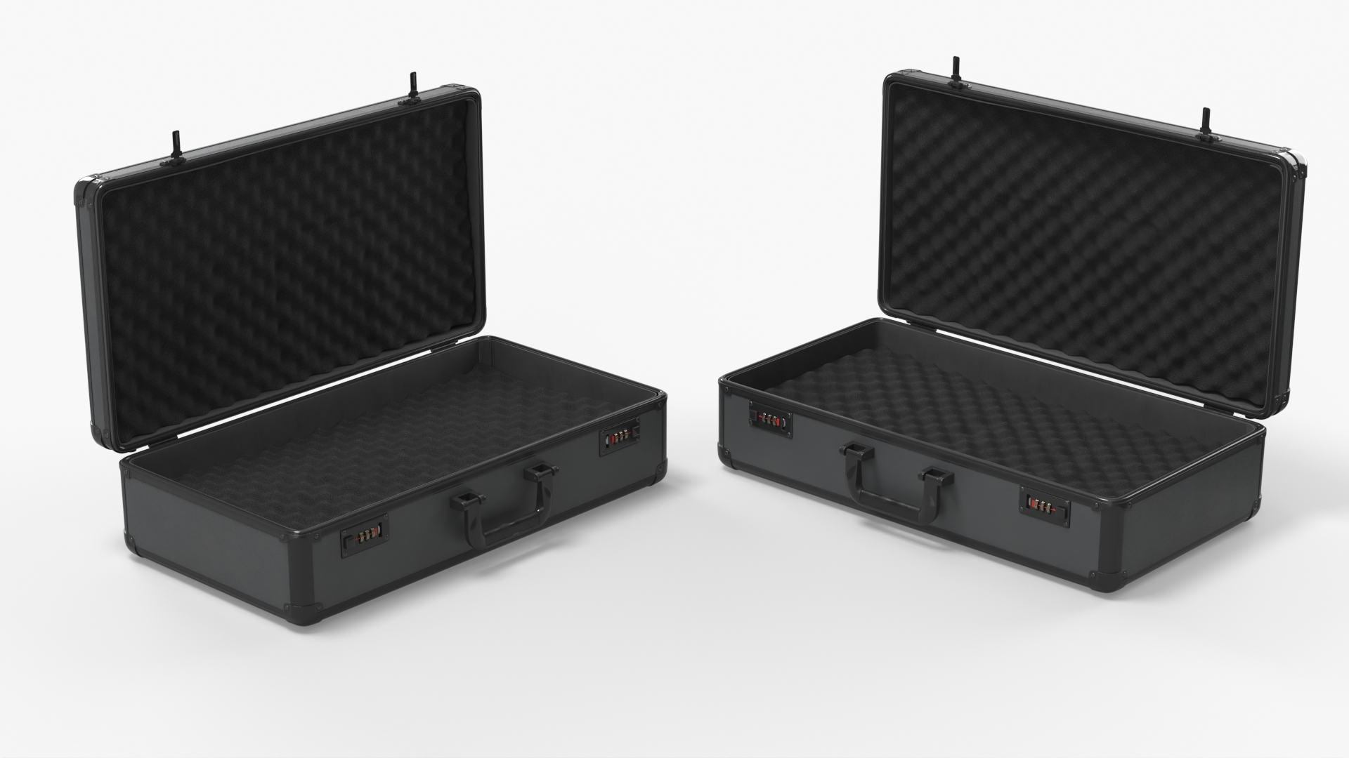 Protective Carry Case with Locks and Foam Insert Black - view 2
