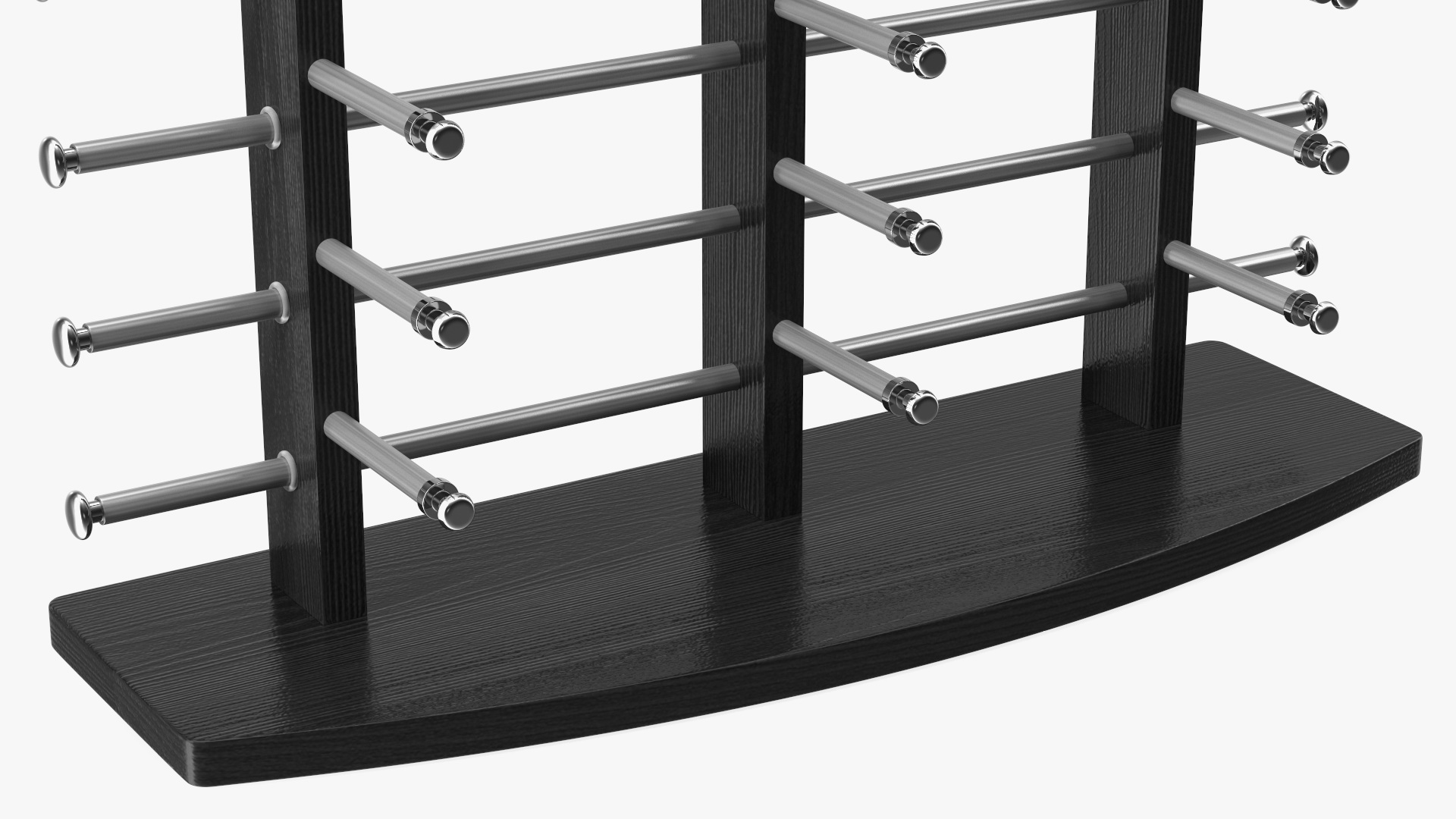 Glasses Display Stand Black 3D