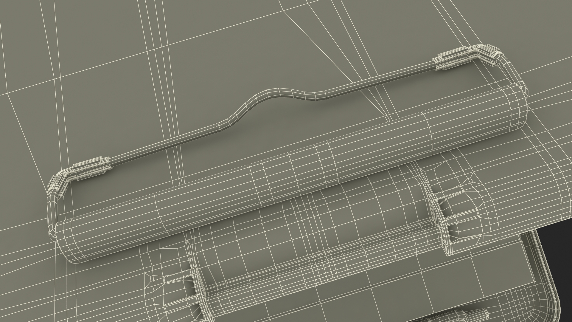 Storage Clipboard Orange Open 3D model