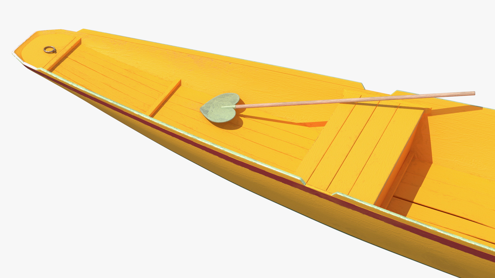 Kashmir Shikara Yellow 3D