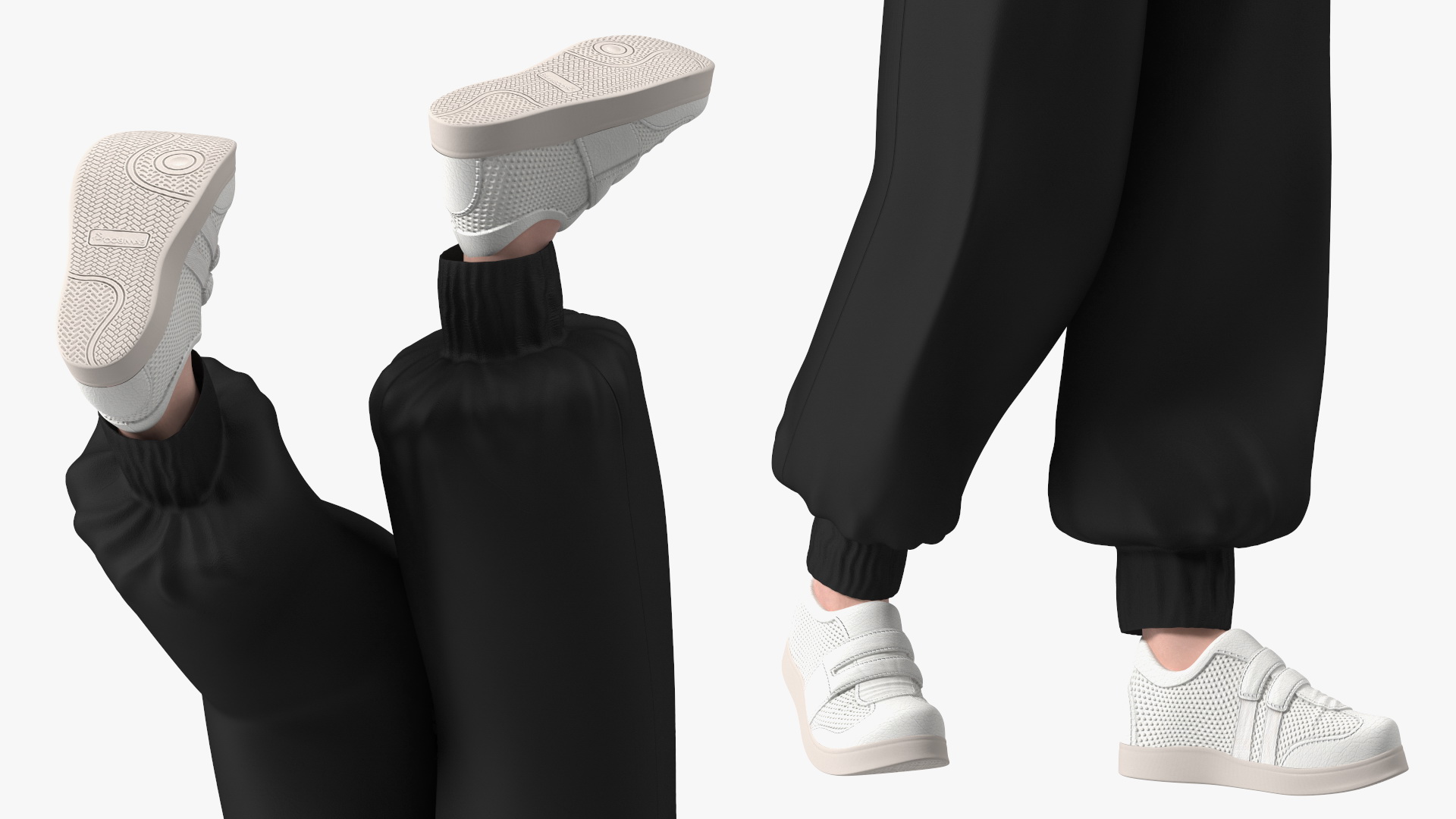 Asian Boy Traditional Costume 3D model
