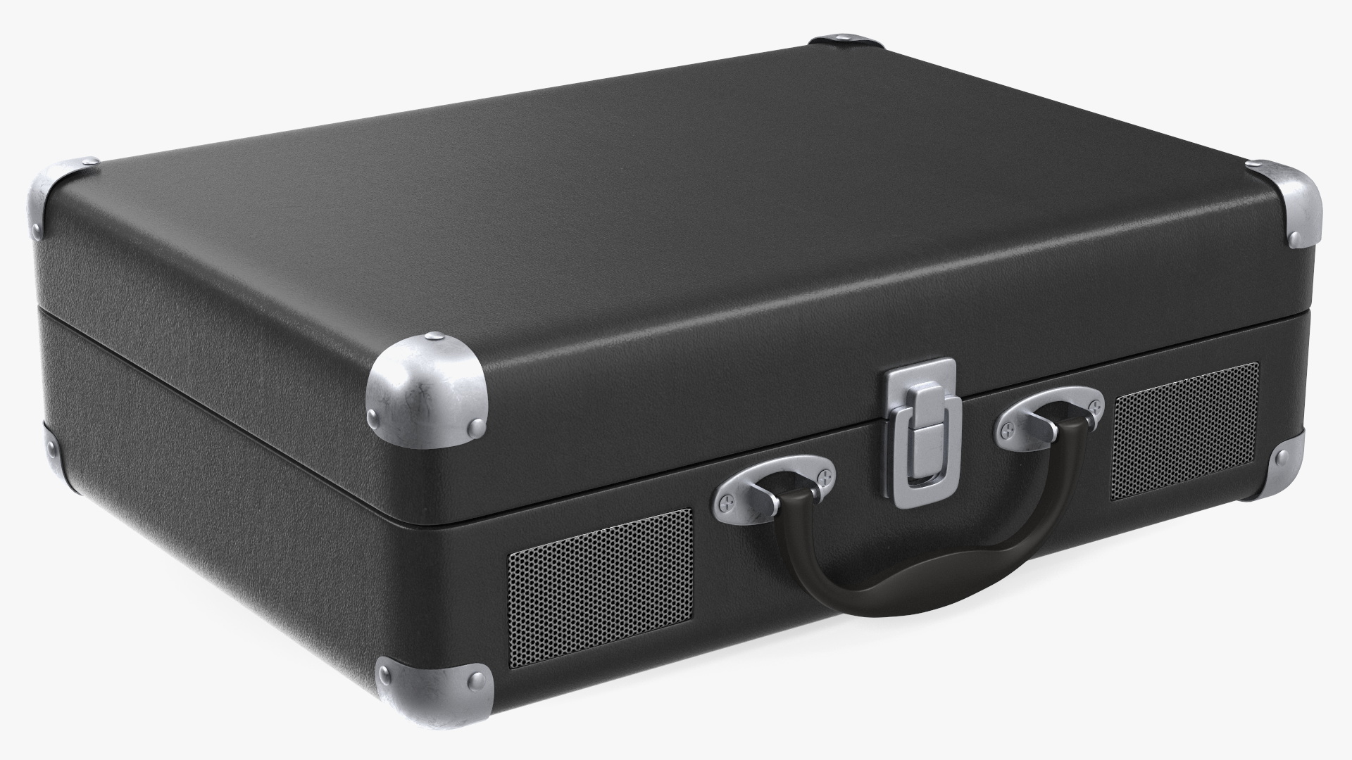 3D Turntable Player Vinyl Record Player Closed model