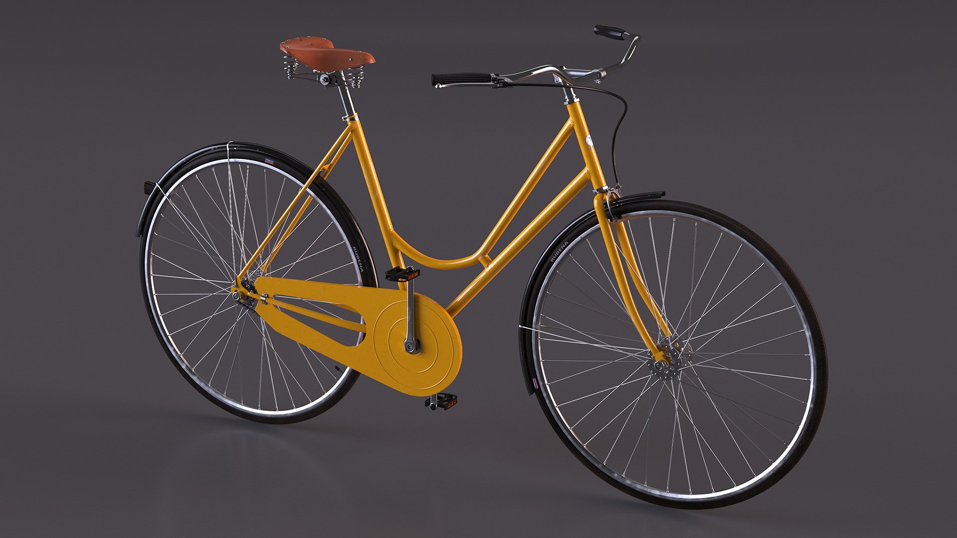 3D model Classic City Bicycle