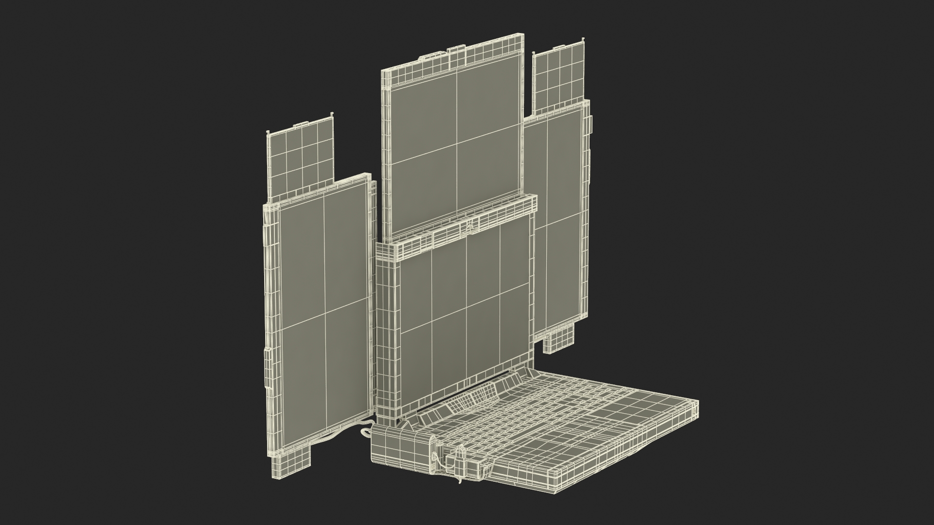 Laptop Expanscape Aurora 3D model