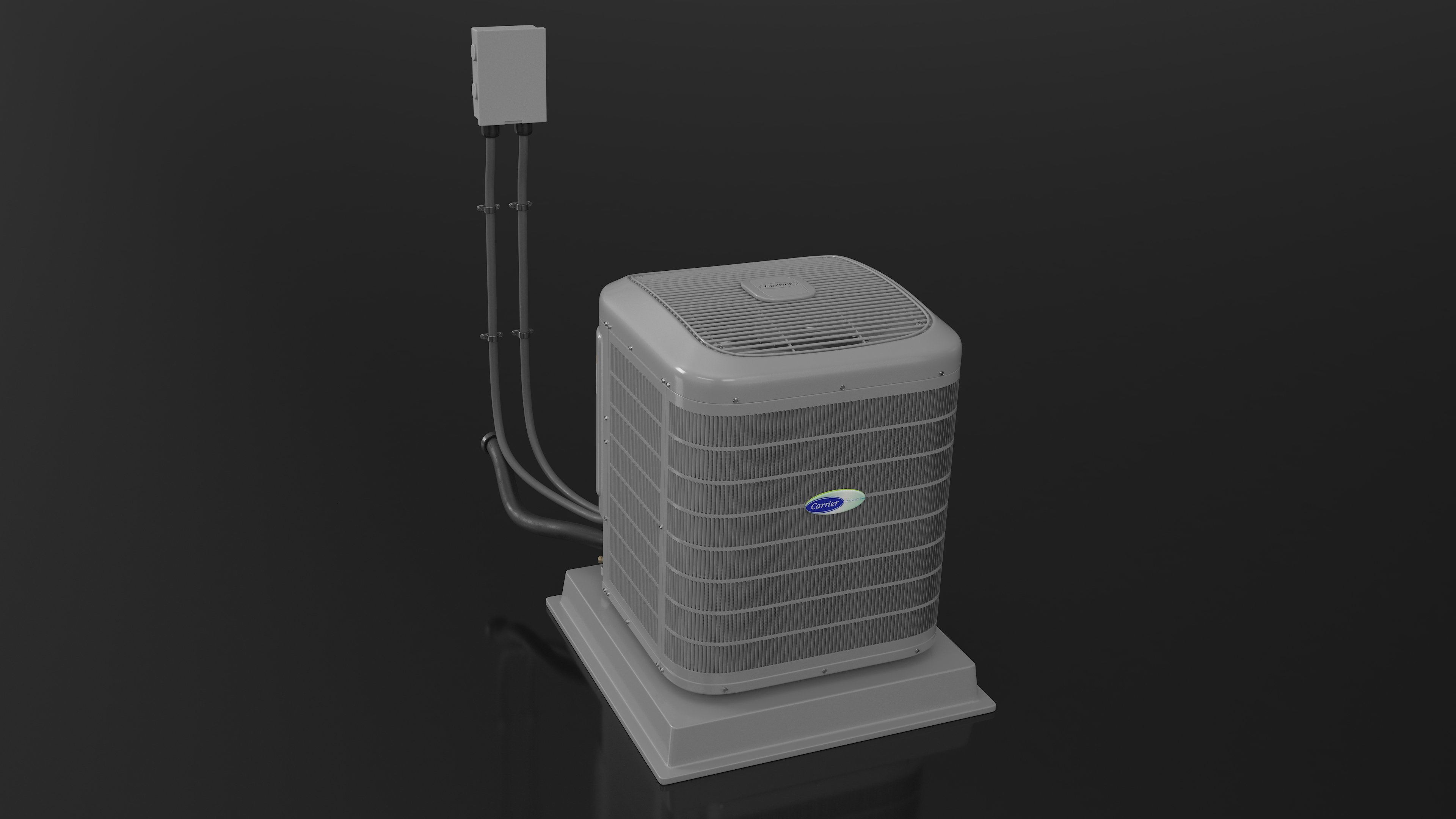 3D Central Air Conditioner Carrier Infinity 21 model