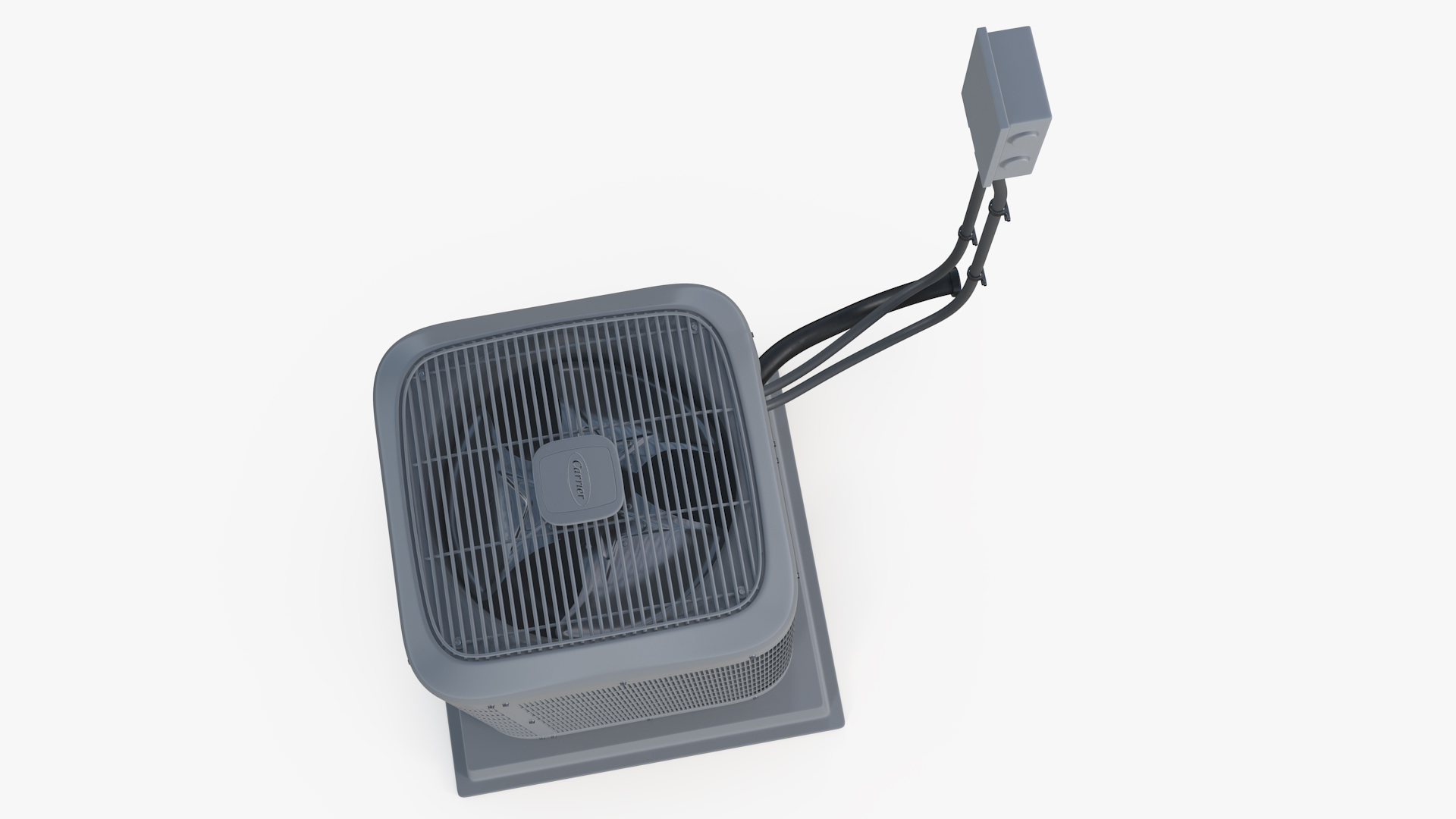 3D Central Air Conditioner Carrier Infinity 21 model