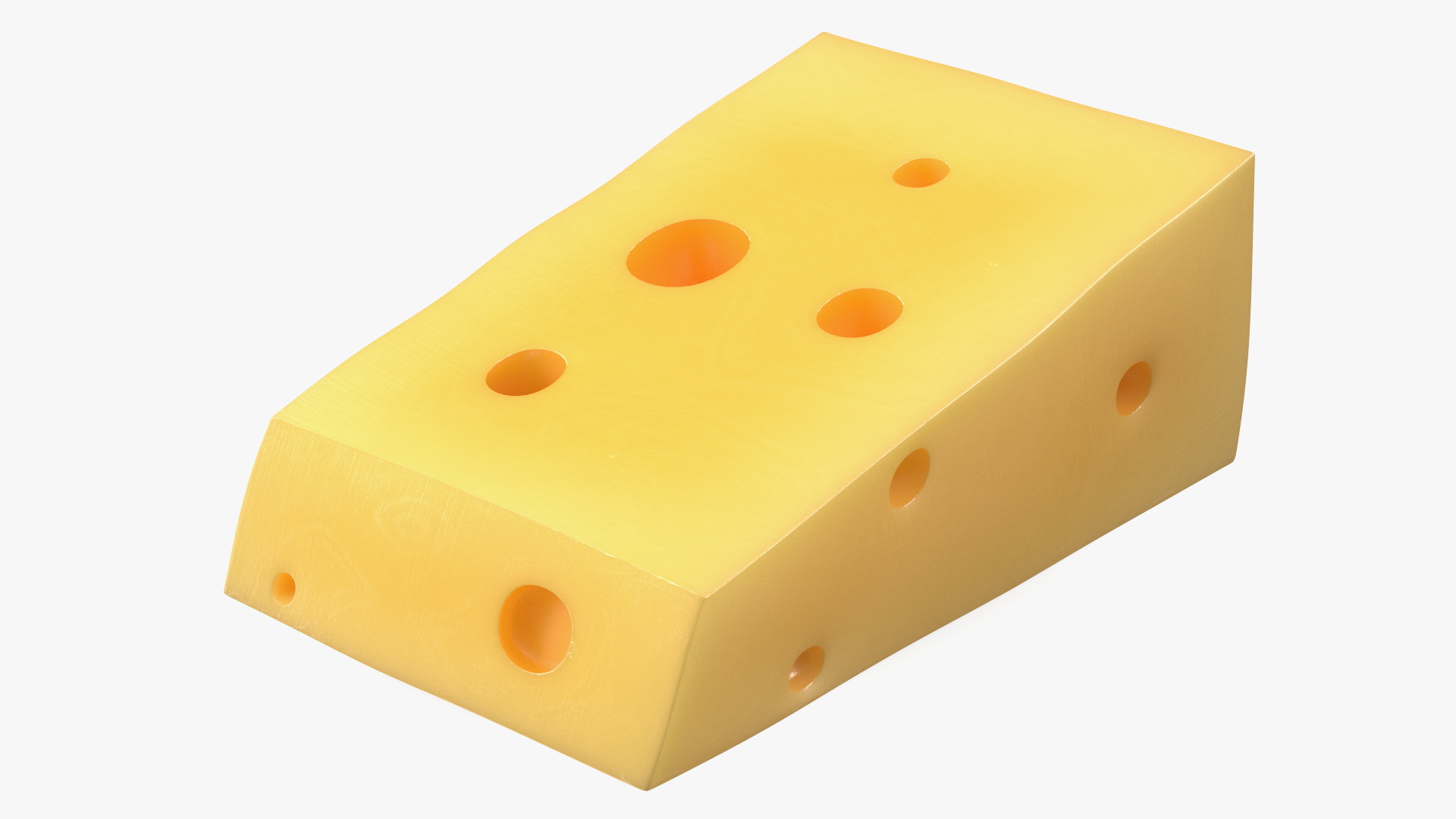 3D Swiss Cheese Block model