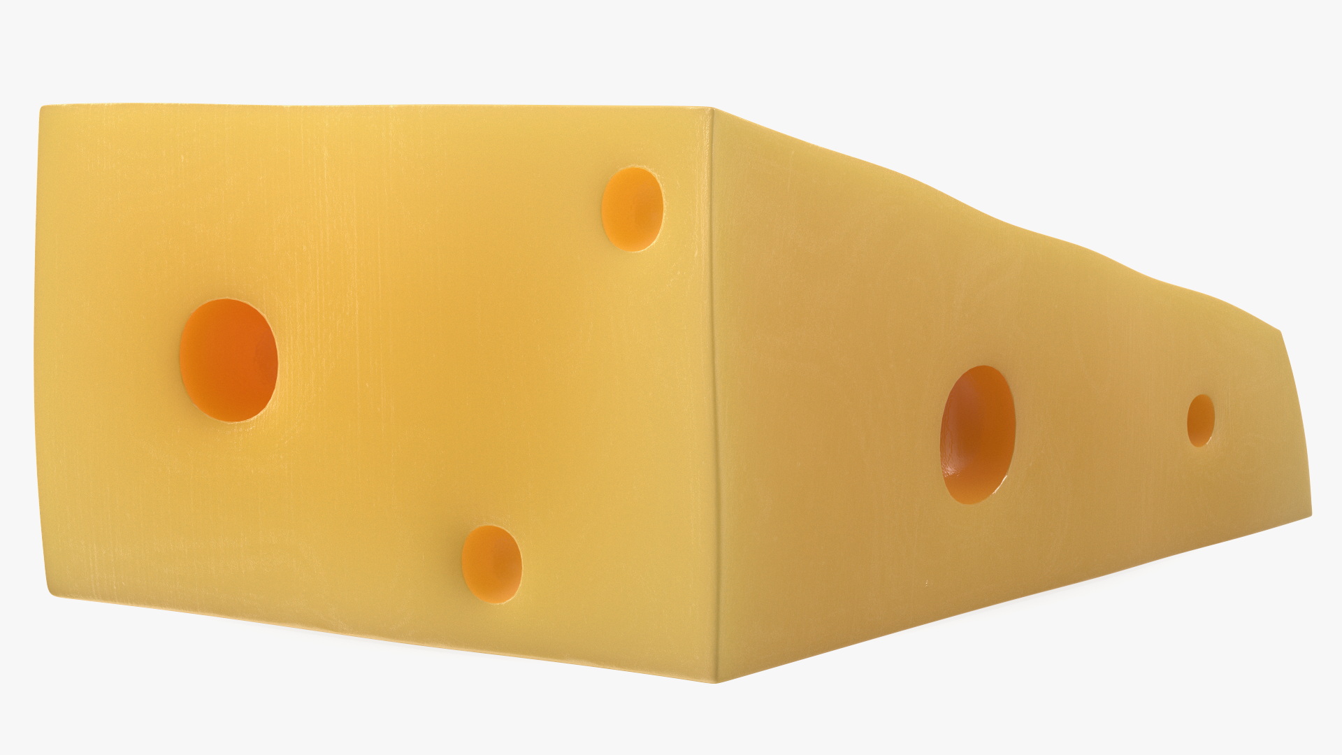 3D Swiss Cheese Block model