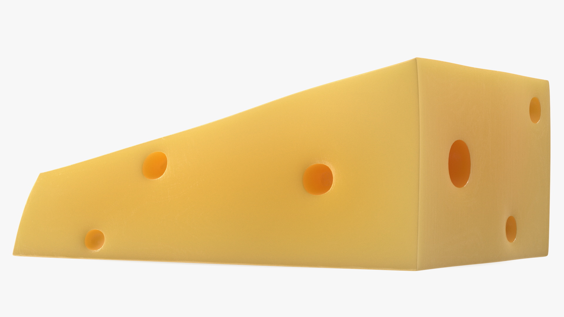 3D Swiss Cheese Block model