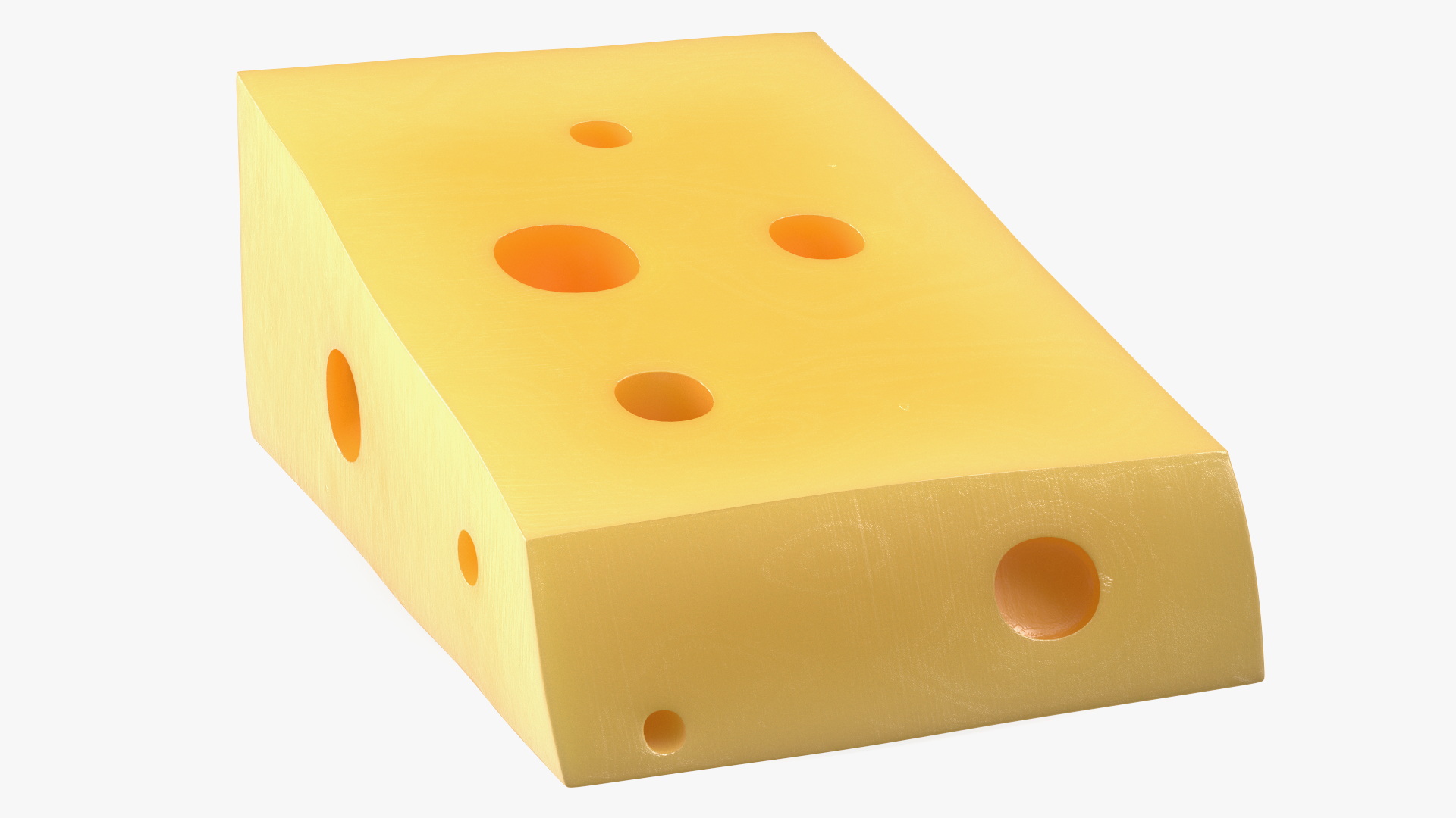 3D Swiss Cheese Block model