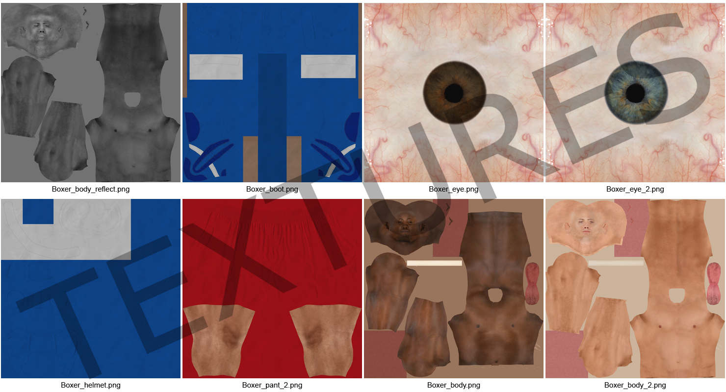 Two Boxers 3 3D