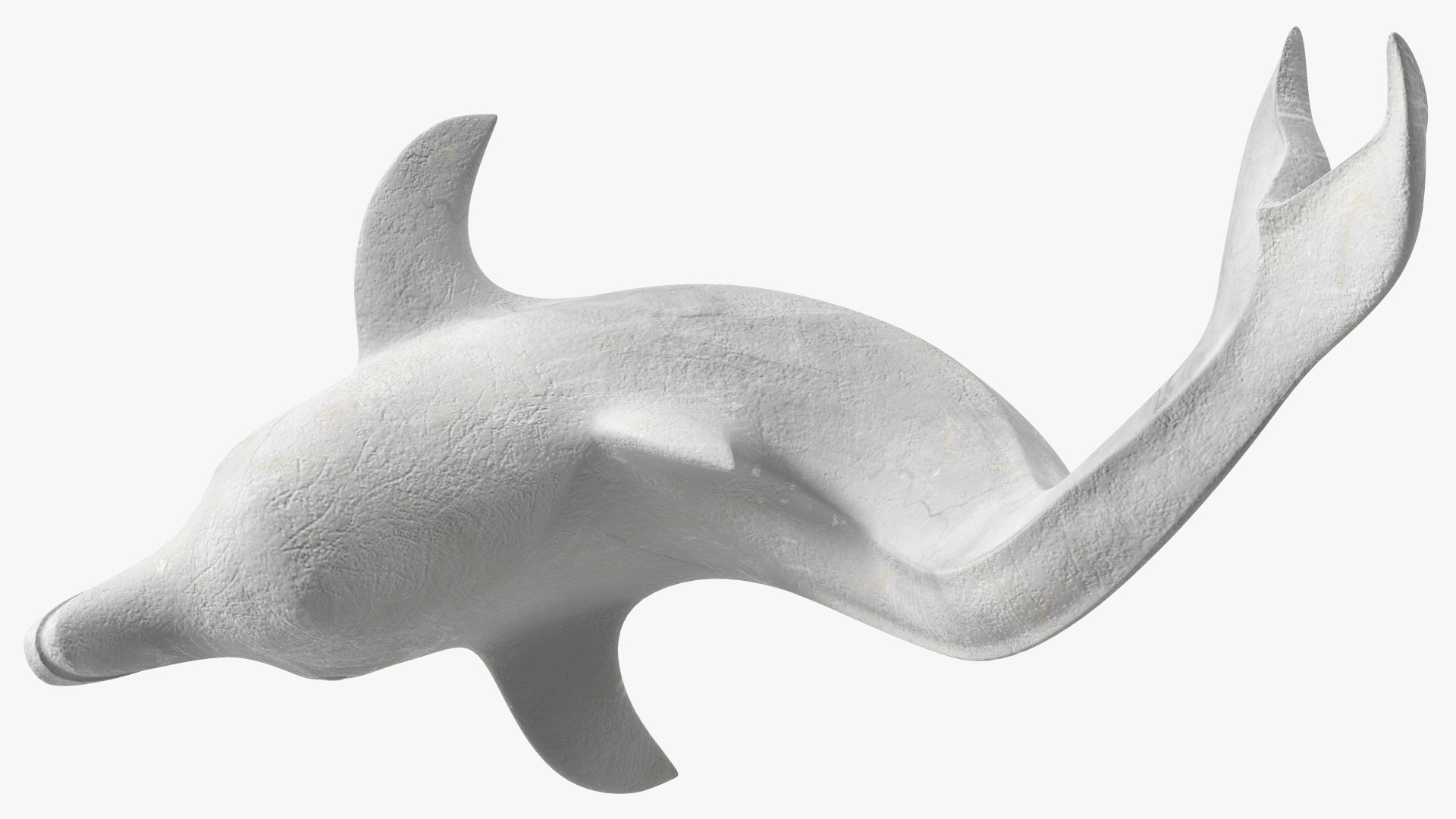 Marble Dolphin Sculpture for 3D Print 3D
