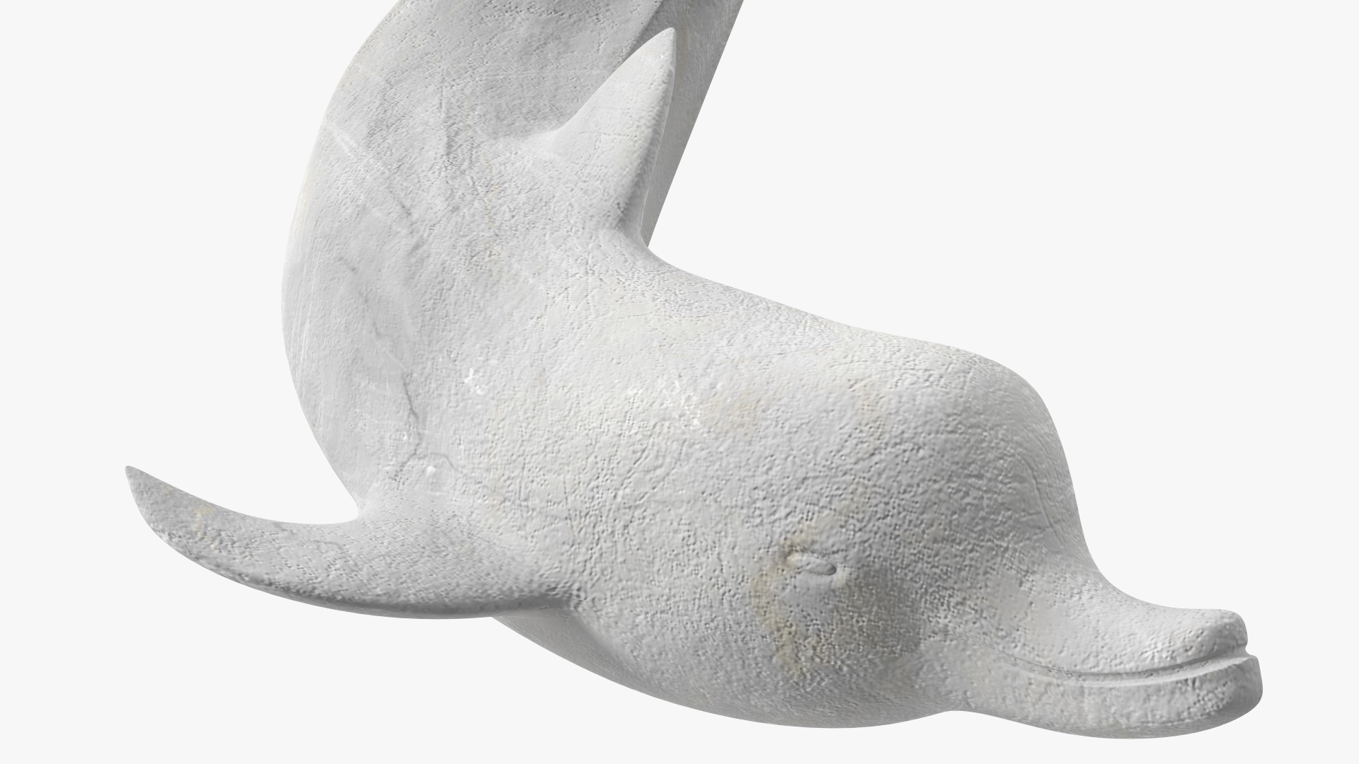 Marble Dolphin Sculpture for 3D Print 3D