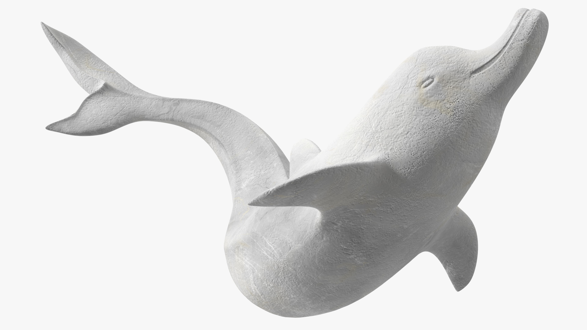 Marble Dolphin Sculpture for 3D Print 3D