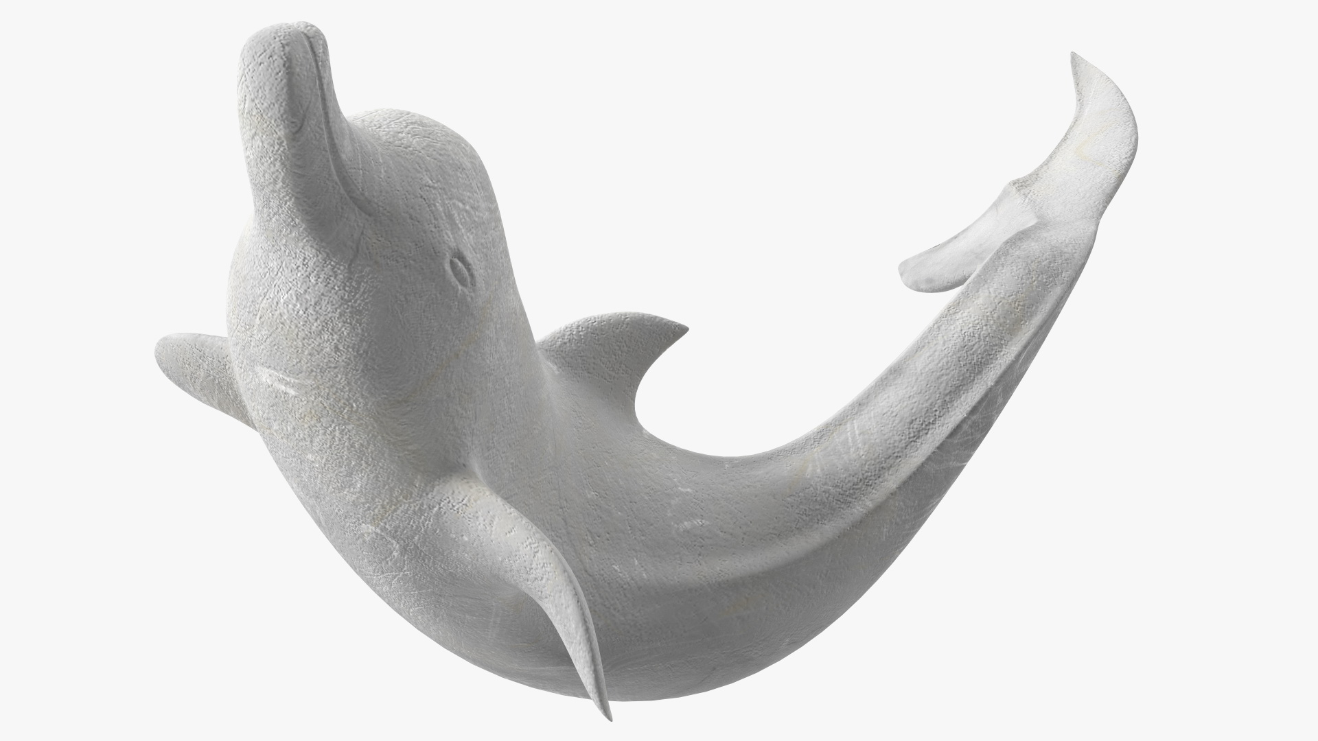 Marble Dolphin Sculpture for 3D Print 3D