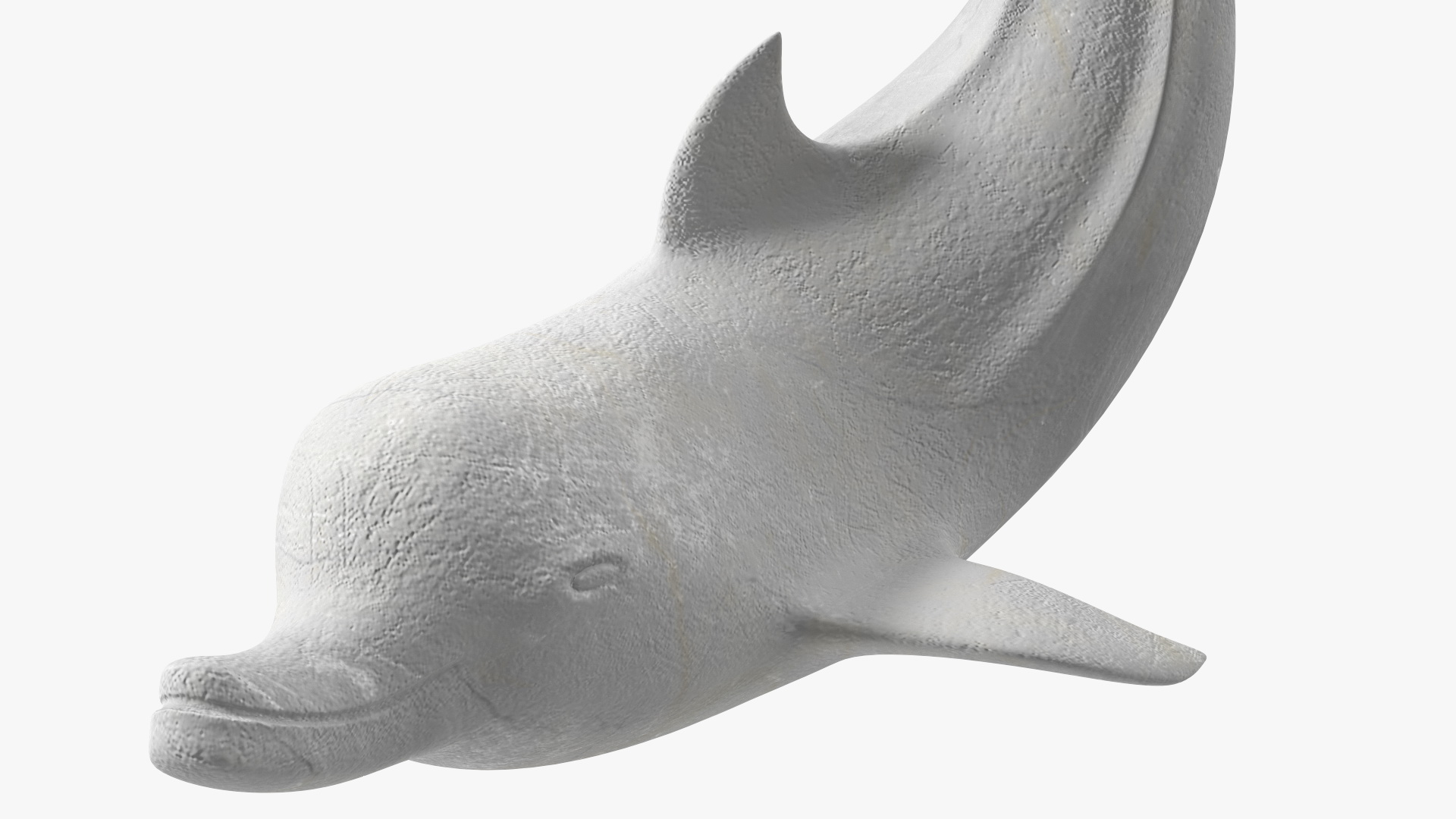 Marble Dolphin Sculpture for 3D Print 3D