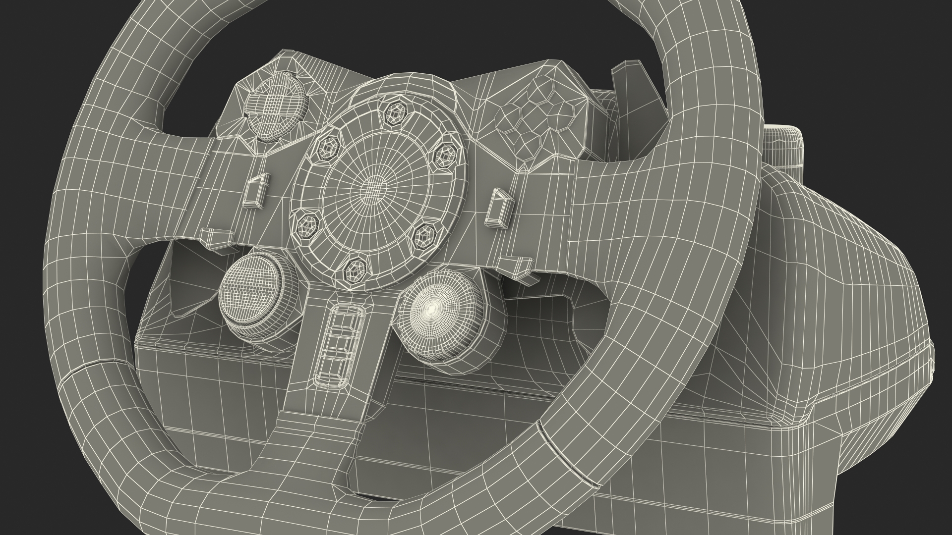 Logitech G G29 Driving Force Wheel 3D model