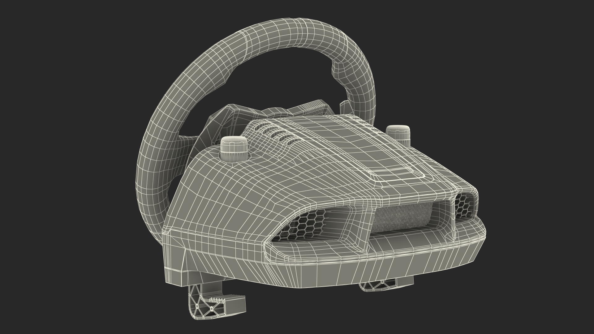 Logitech G G29 Driving Force Wheel 3D model