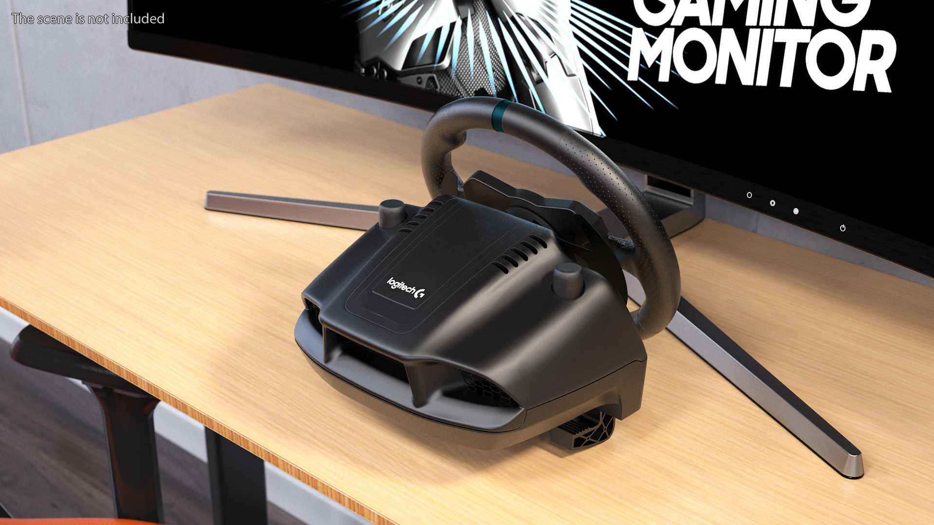 Logitech G G29 Driving Force Wheel 3D model