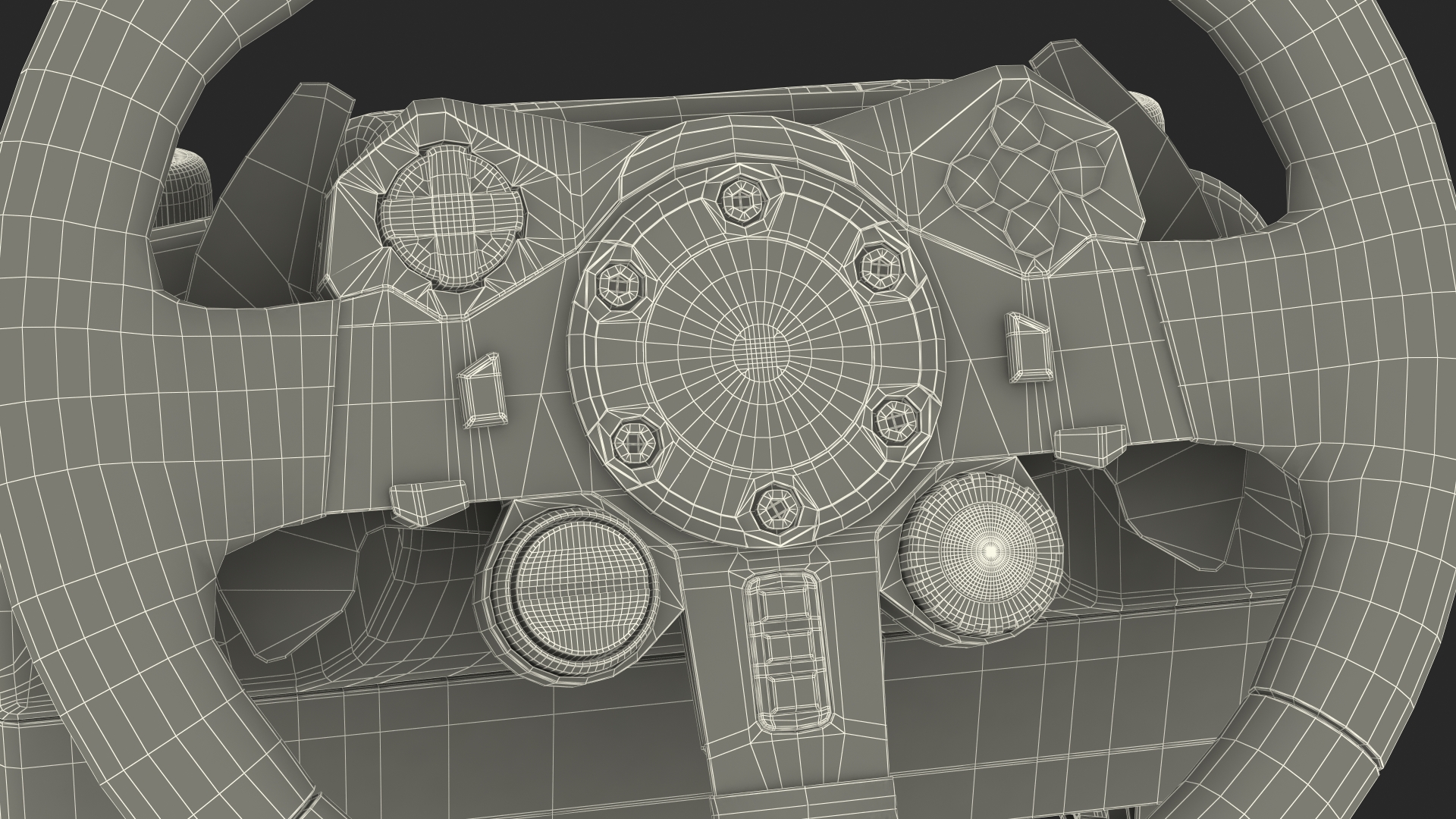 Logitech G G29 Driving Force Wheel 3D model