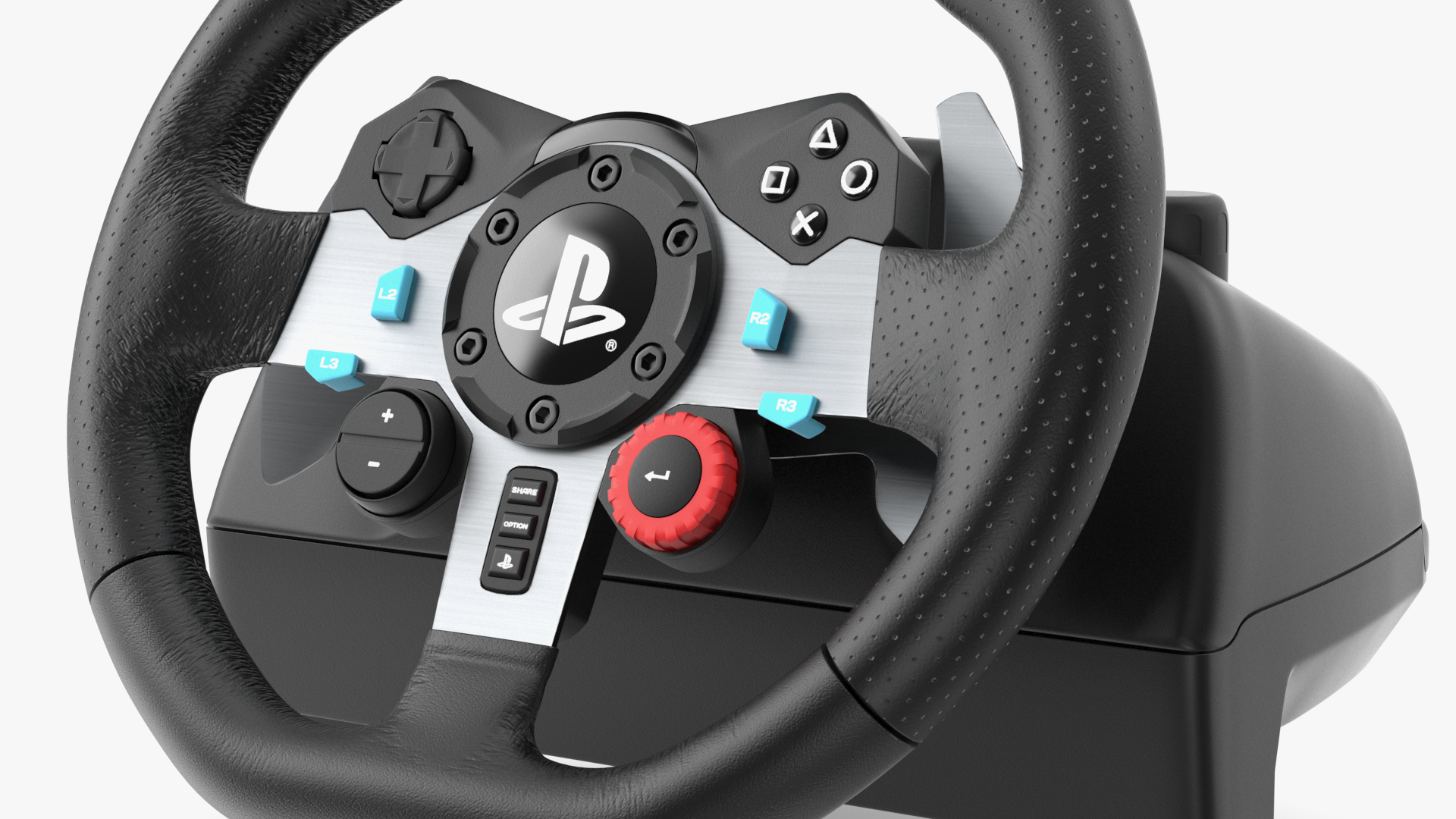 Logitech G G29 Driving Force Wheel 3D model
