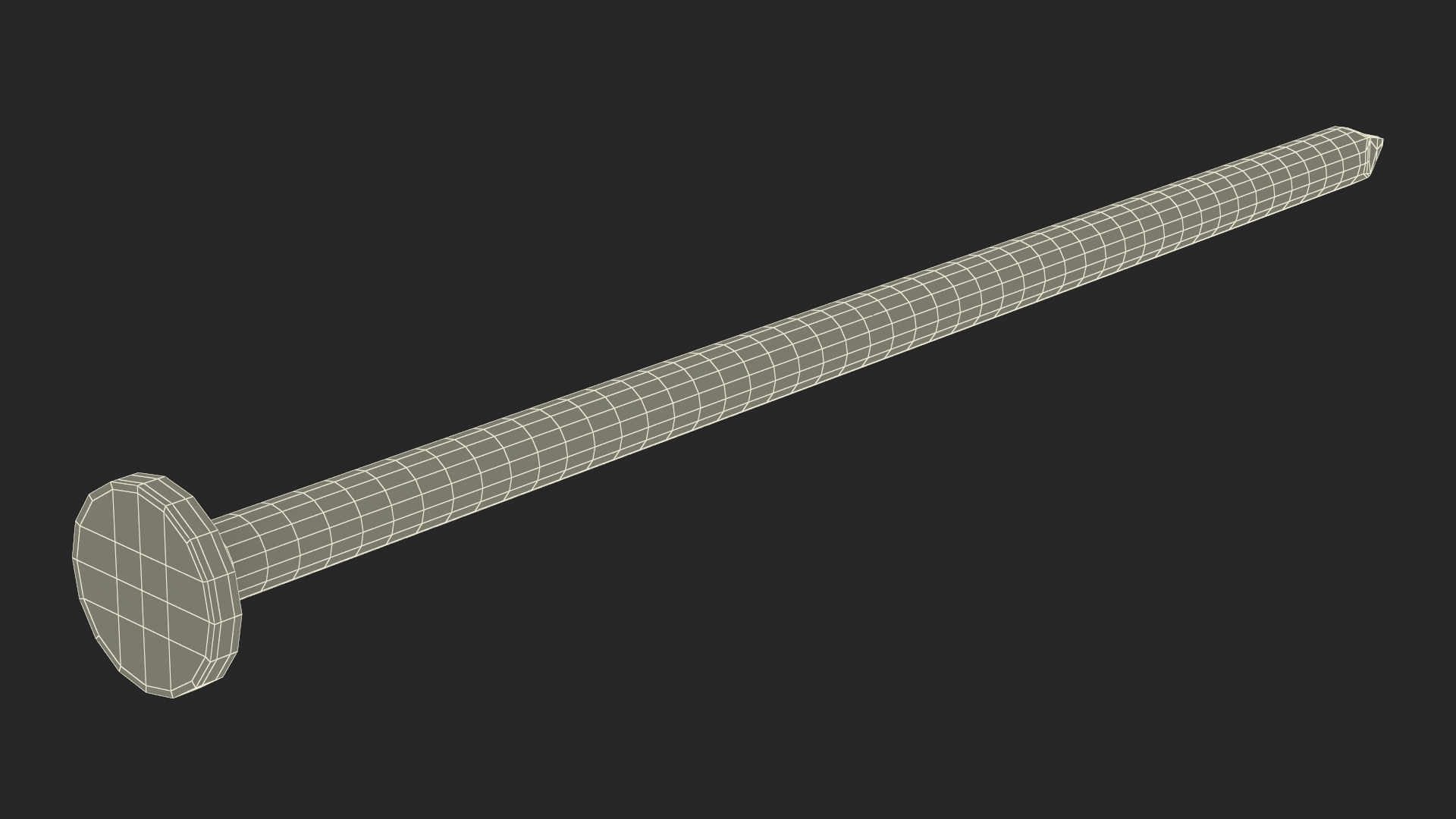 3D model Pole Barn Nails