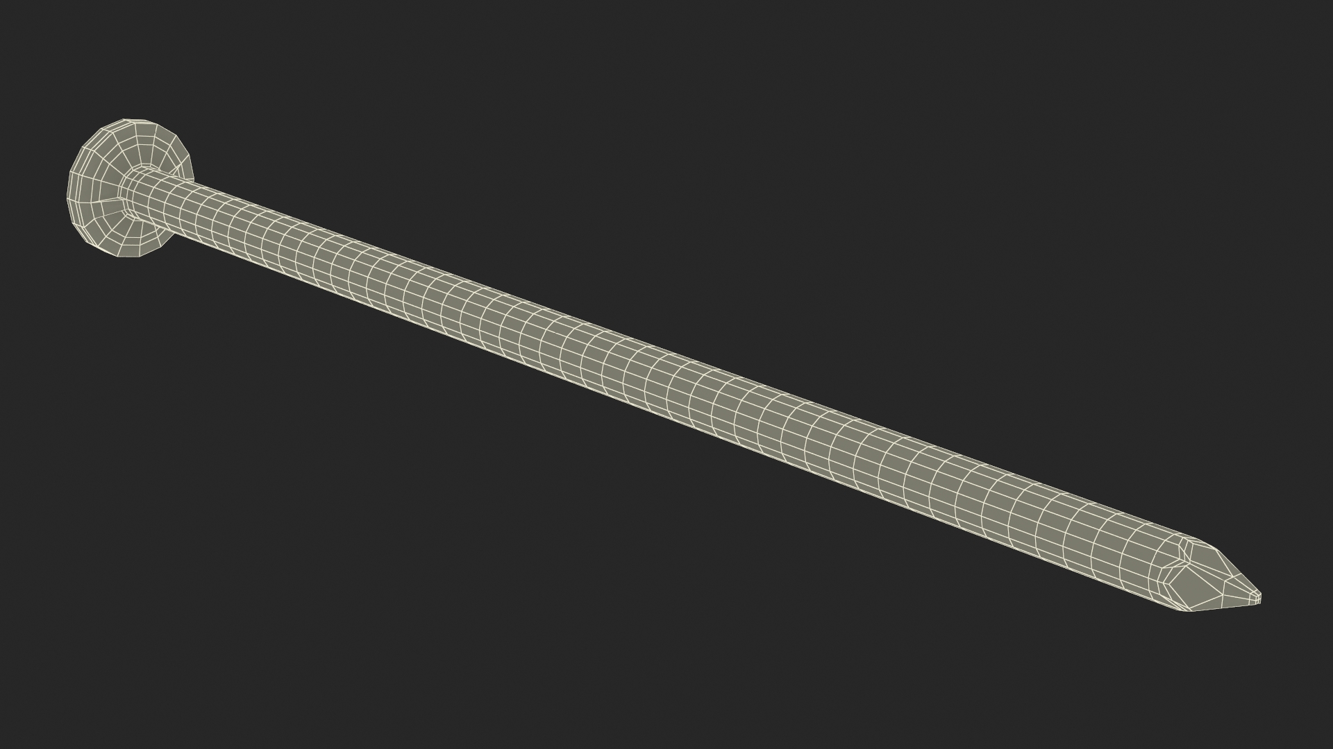 3D model Pole Barn Nails
