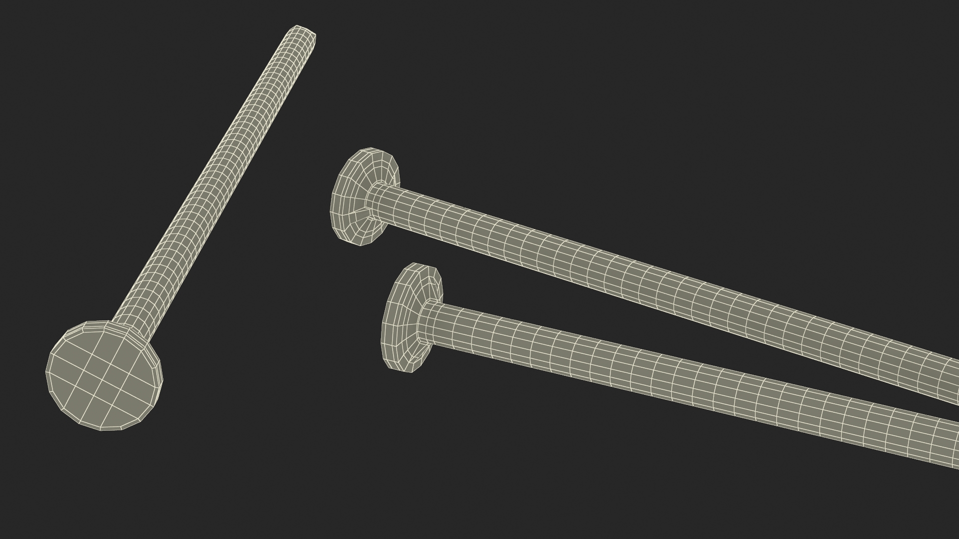 3D model Pole Barn Nails
