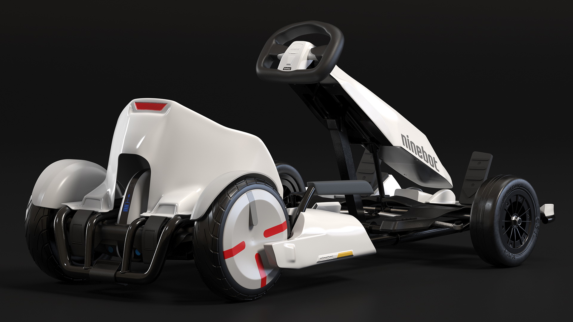 3D Segway Ninebot Gokart Rigged model