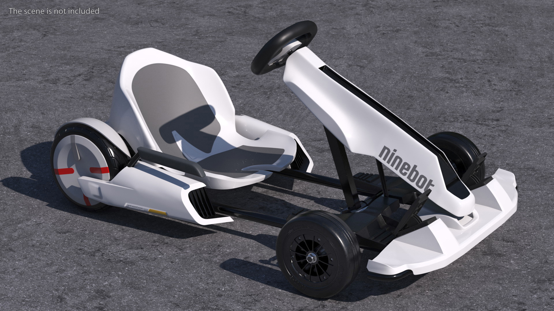 3D Segway Ninebot Gokart Rigged model