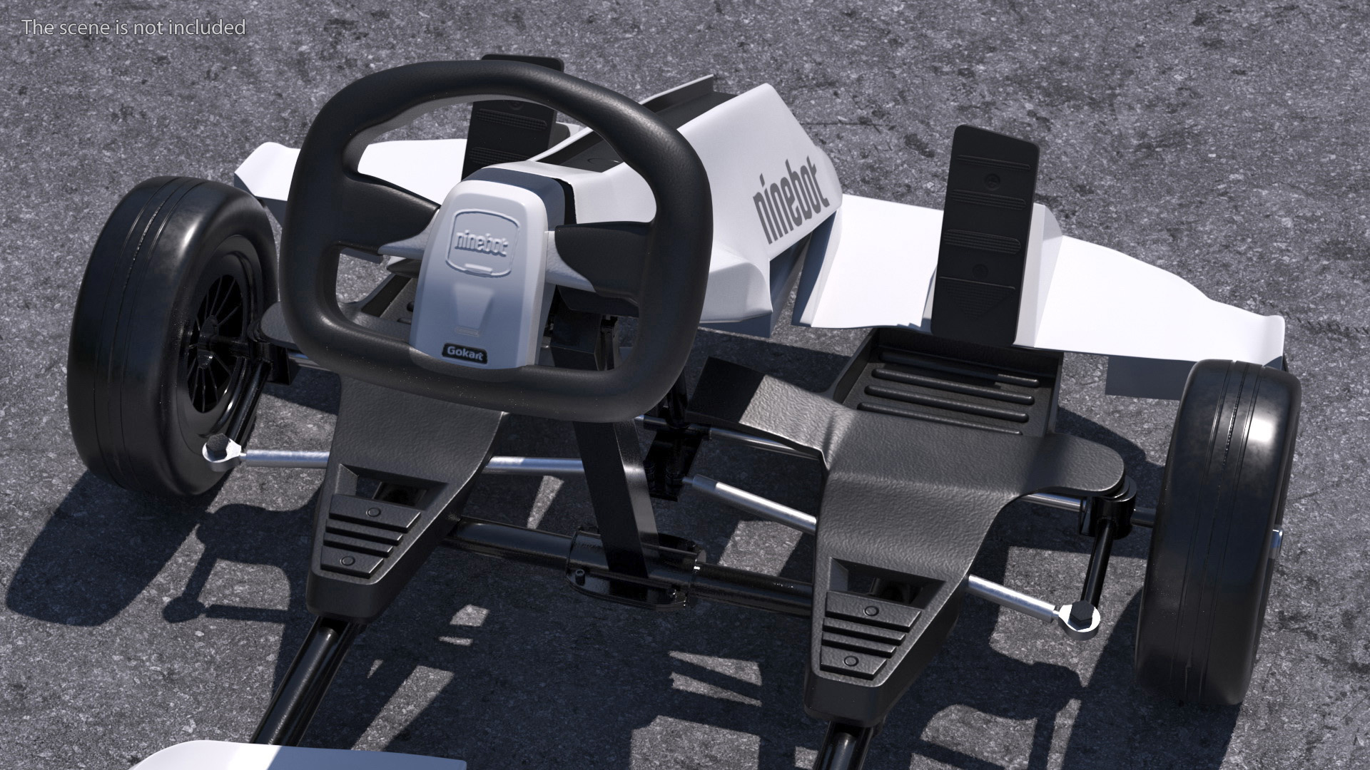 3D Segway Ninebot Gokart Rigged model