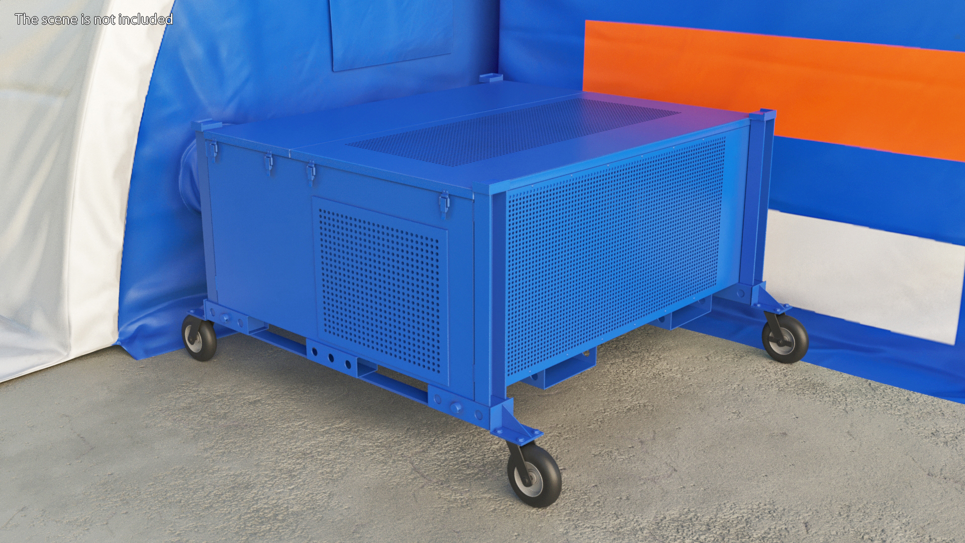 3D Portable Negative Pressure Isolation Ward