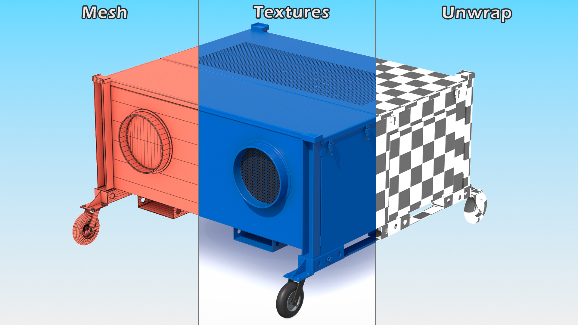 3D Portable Negative Pressure Isolation Ward