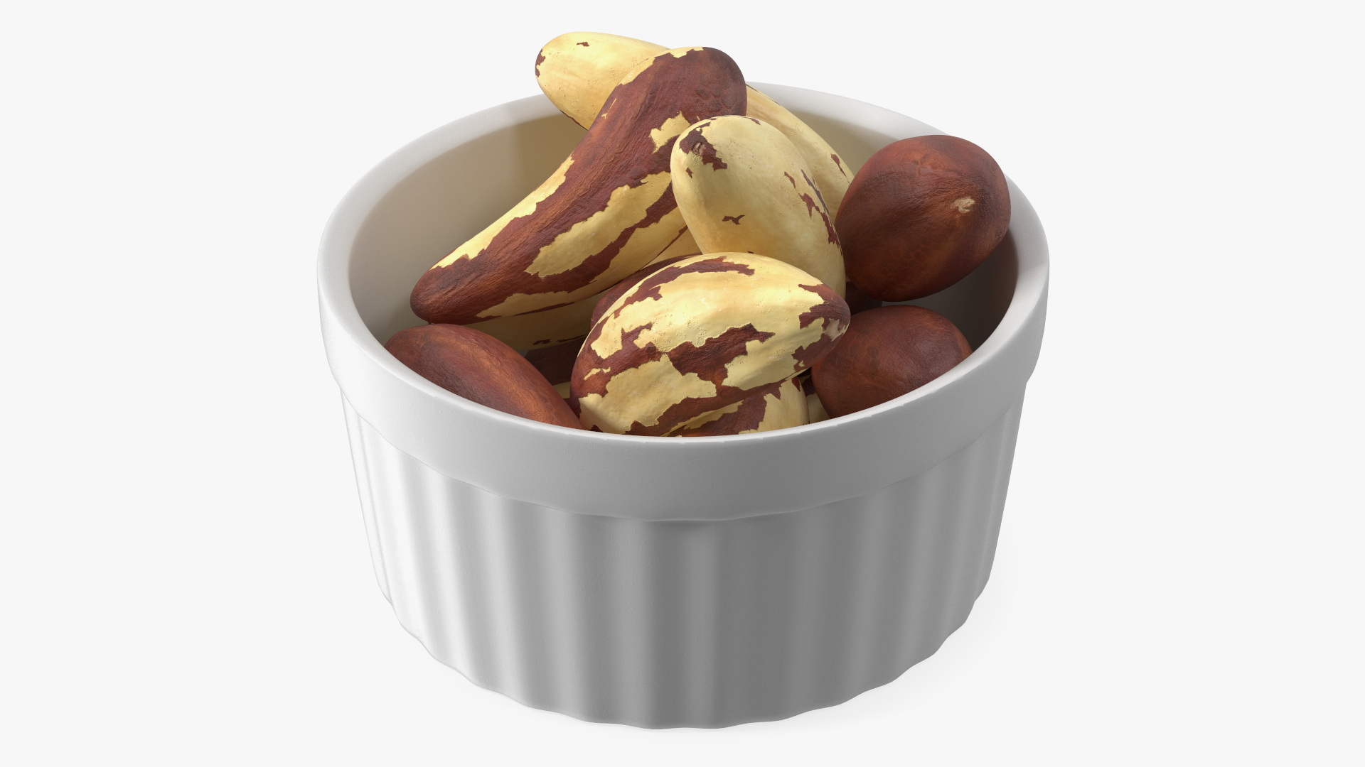 Bowl of Brazil Nuts 3D model